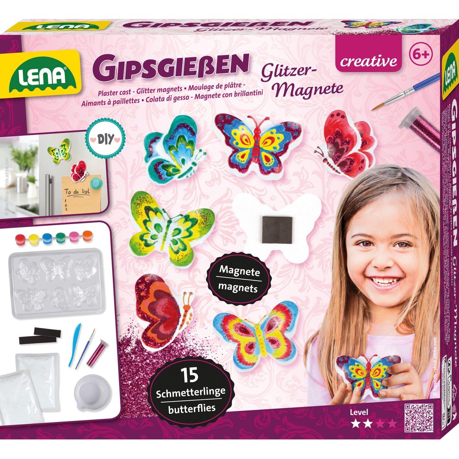 Gipsgieten Glitter, Lena