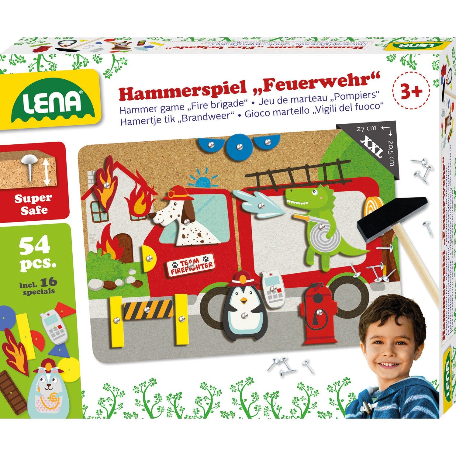 Hamertje Tik Brandweer, Lena