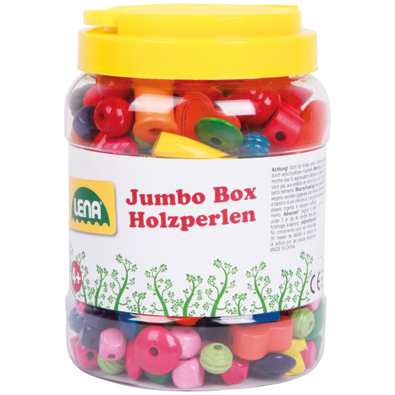 Houten Kralen Jumbo Box, Lena