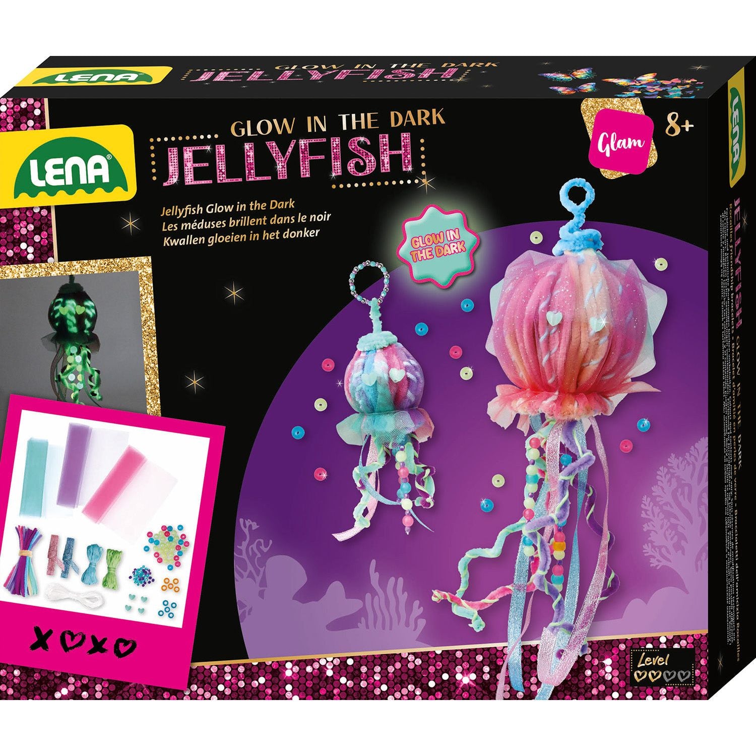 Jellyfish Glow in the dark, Lena