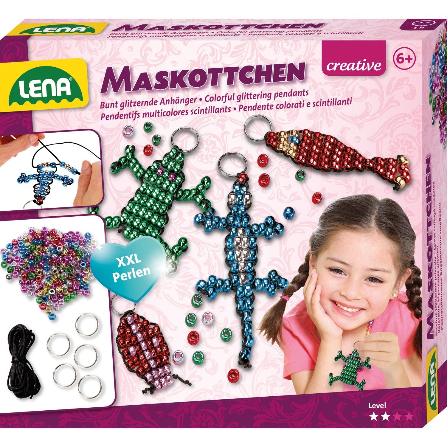 Kralen Sleutelhangers, Lena