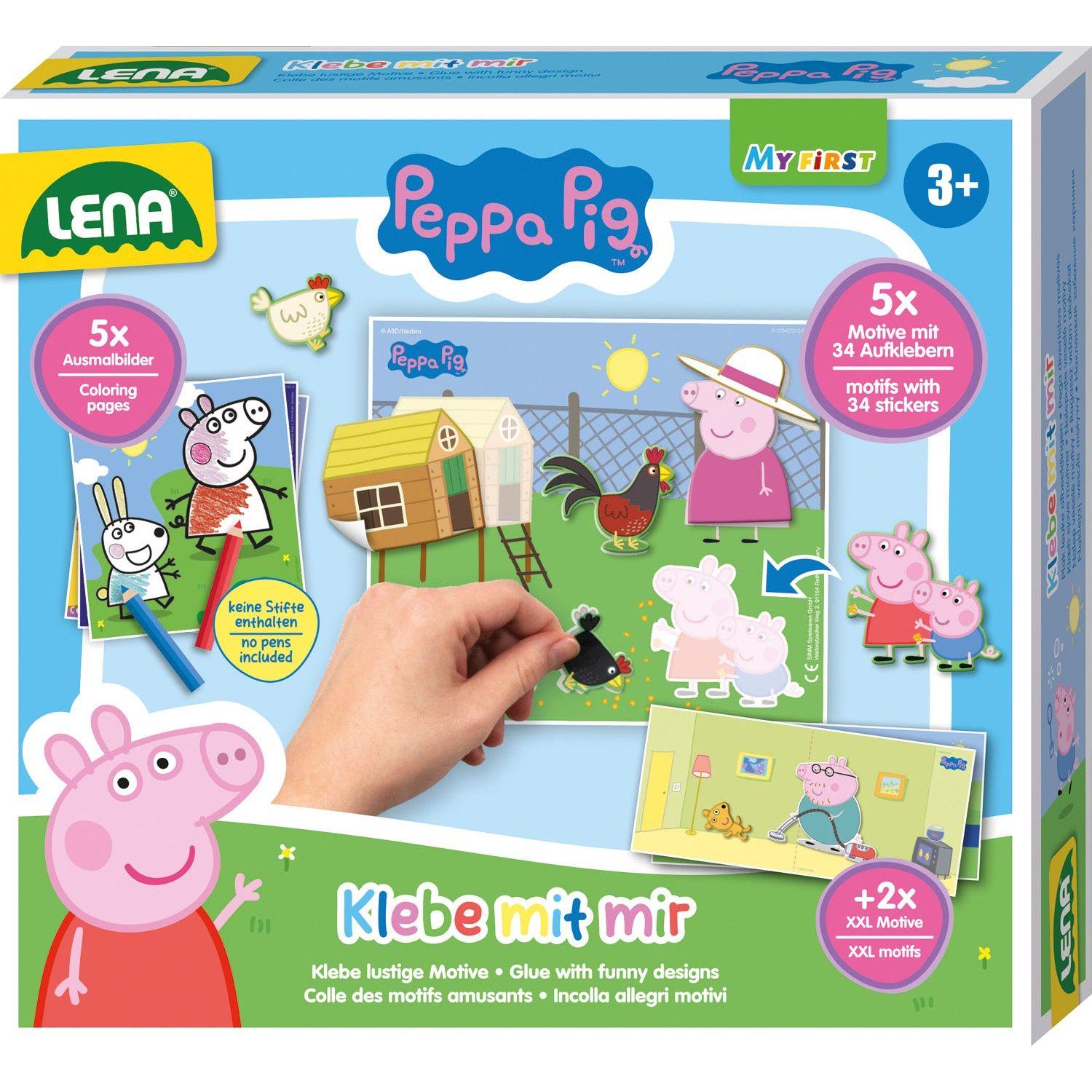 Leren Lijmen Peppa Pig, Lena