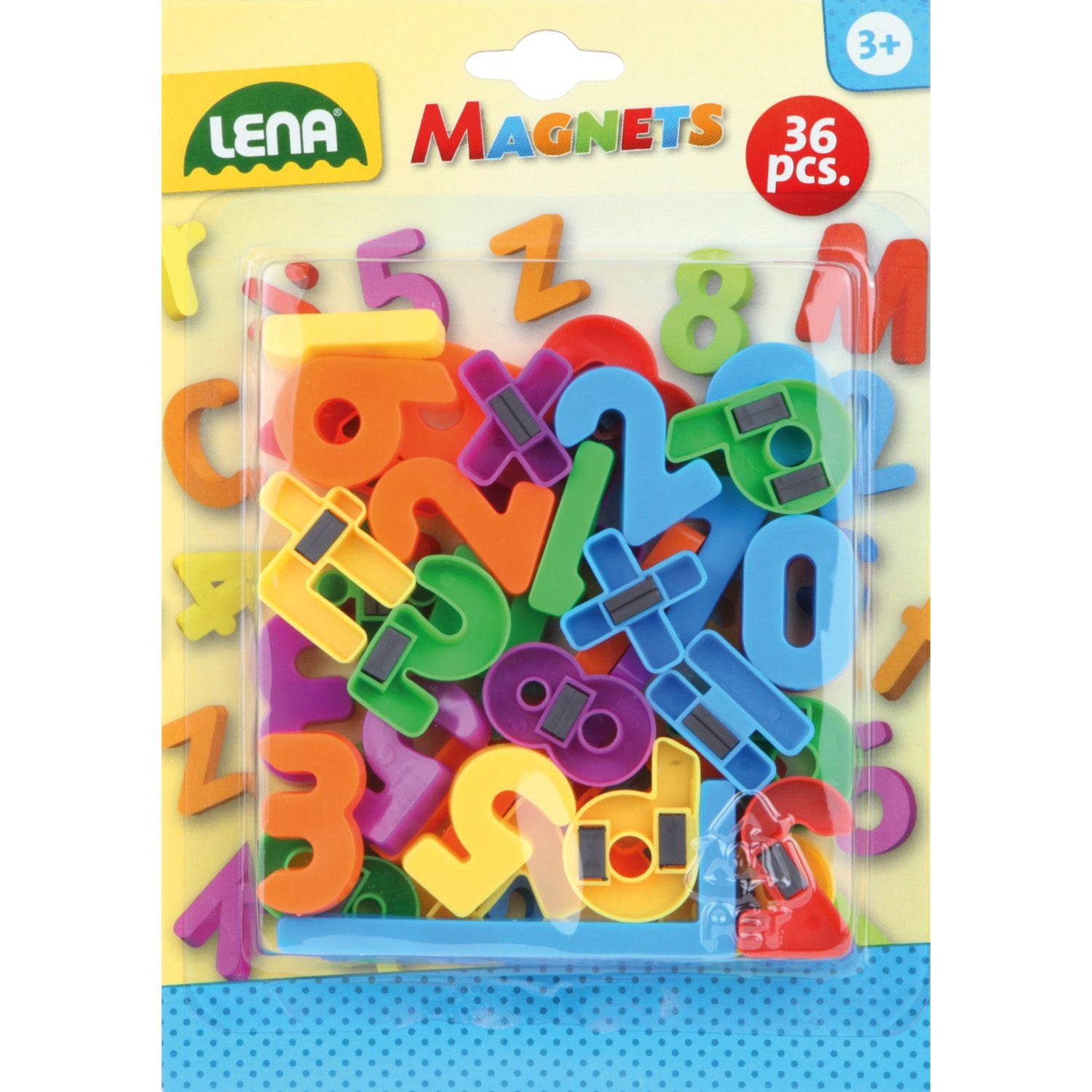 Magneet Getallen en Tekens - 36 delig, Lena