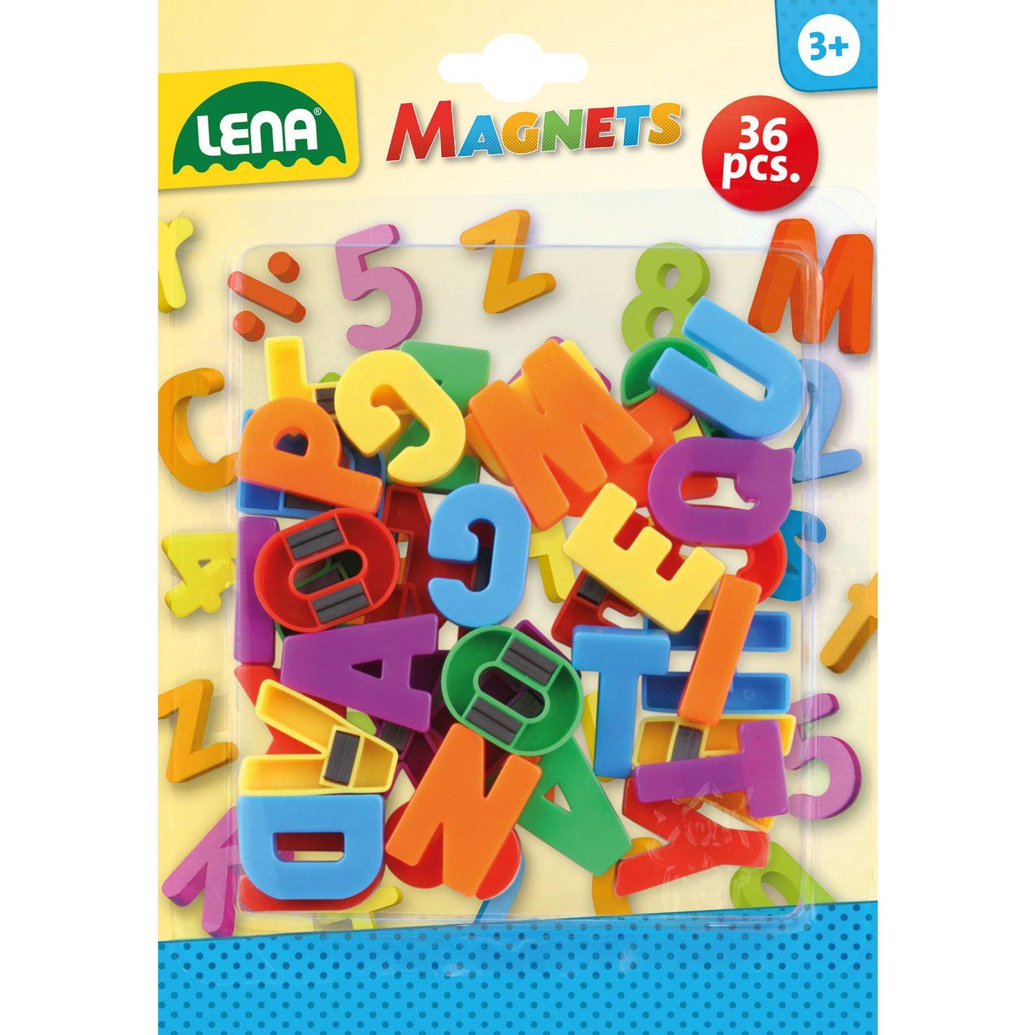 Magneet Hoofdletters - 36 delig, Lena