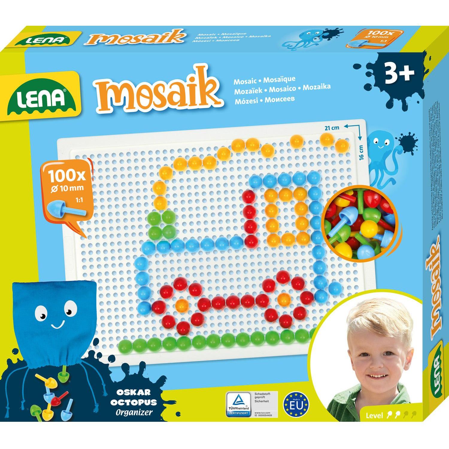 Mozaïek Set Color 100pcs 10mm, Lena