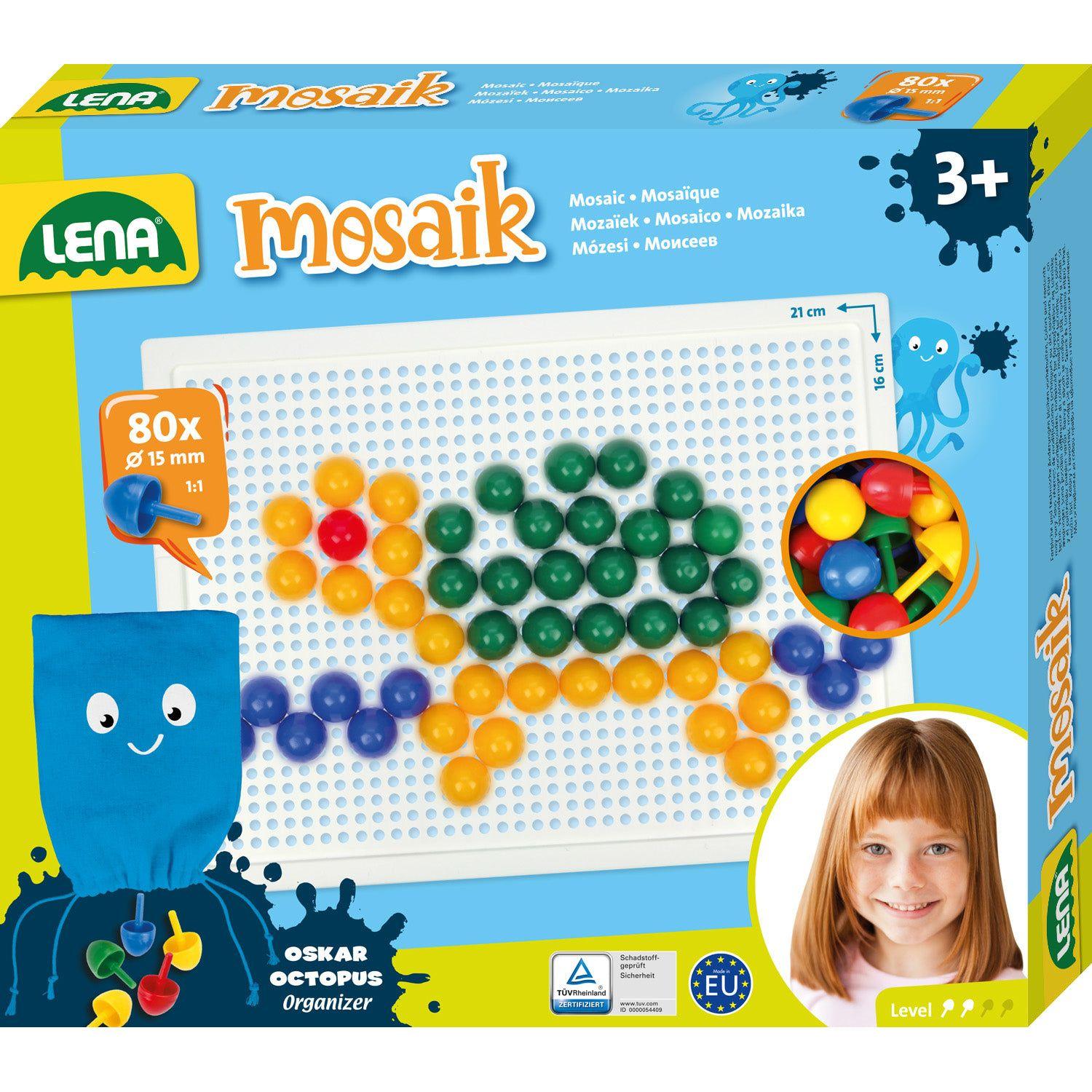 Mozaïek Set Color 80pcs 15mm, Lena