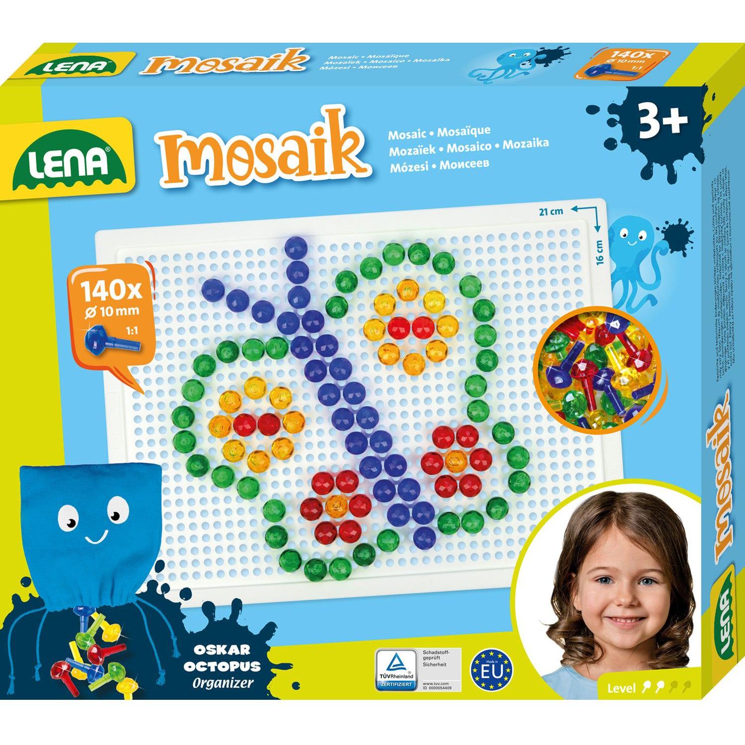 Mozaïek Set Transparant 140pcs 10mm, Lena