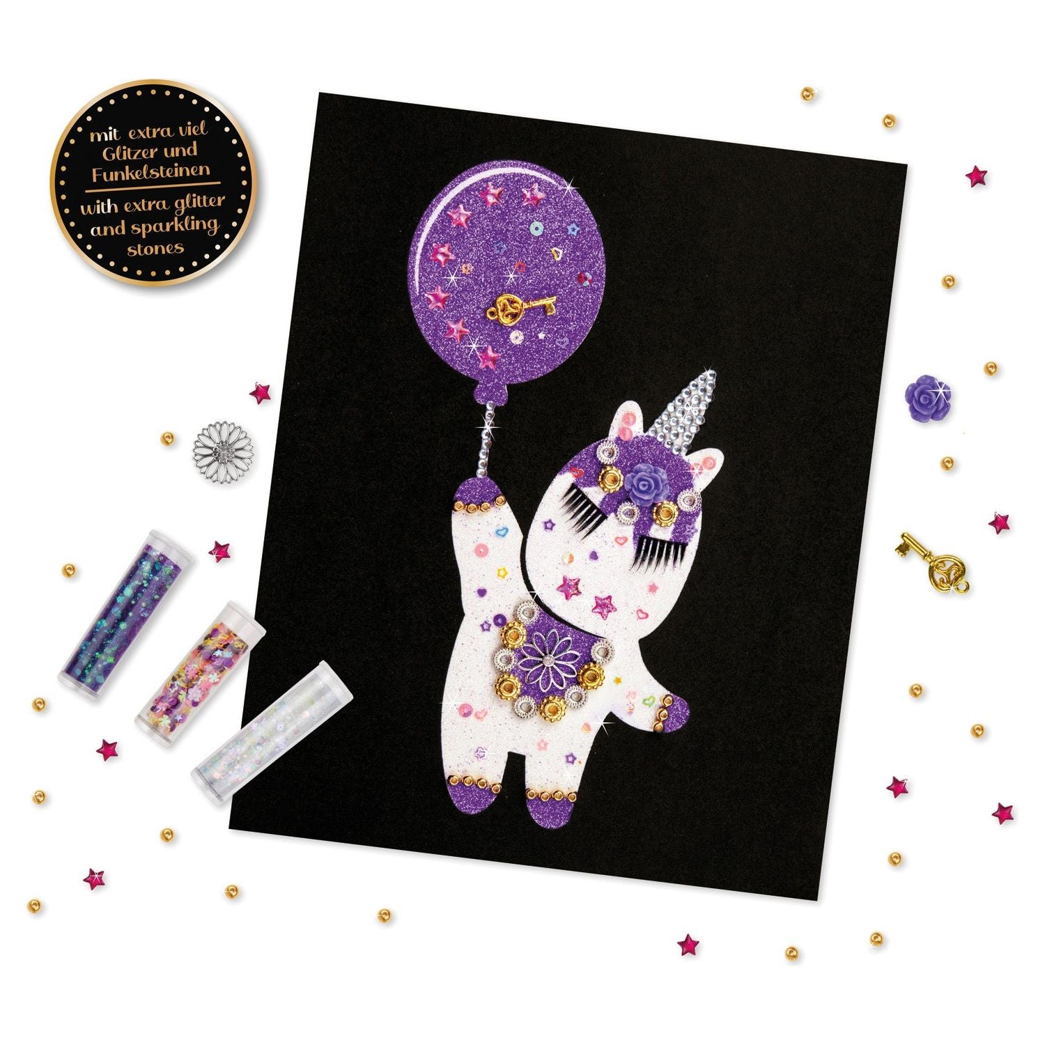 Sparkle Art Eenhoornje Met Hoes, Lena