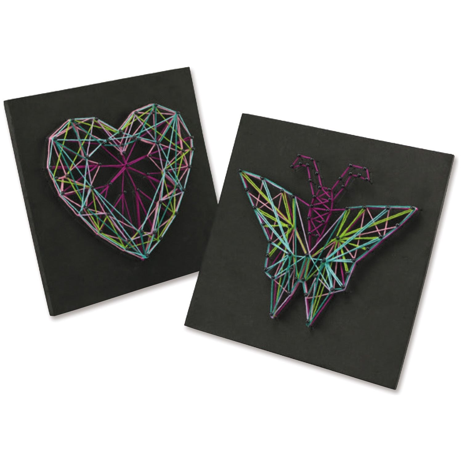 String Art Butterfly & Heart - Tekenkunst, Lena