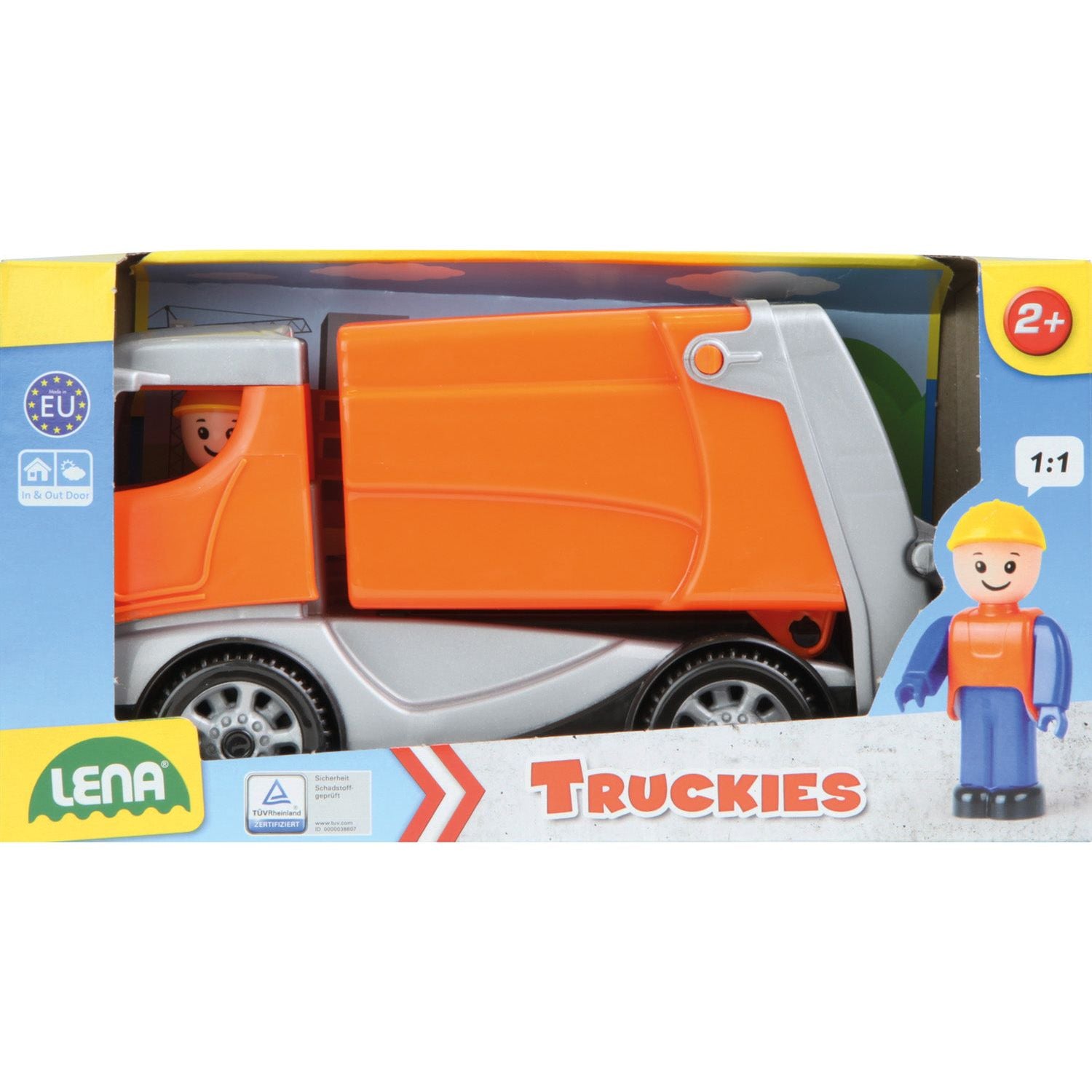 Truckies Vuilniswagen 22cm, Lena