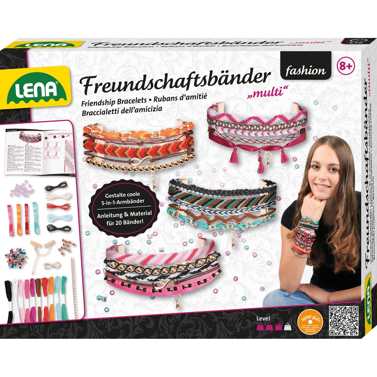 Vriendschaps Armbandjes Multi, Large, Lena