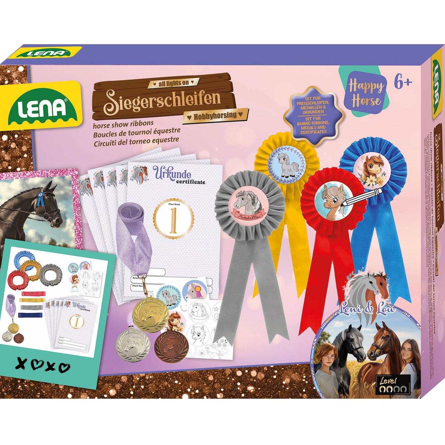 Winnaars Ribbon Hobby Horsing, Lena