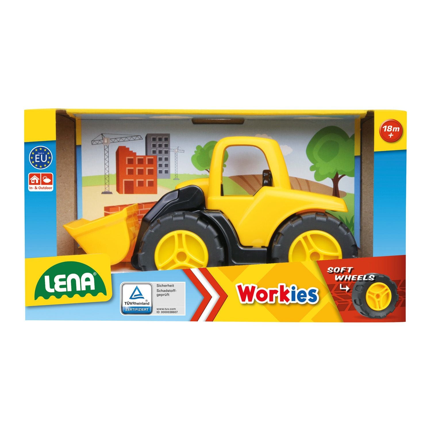 Workies Mini Compact Shovel 14cm, Lena