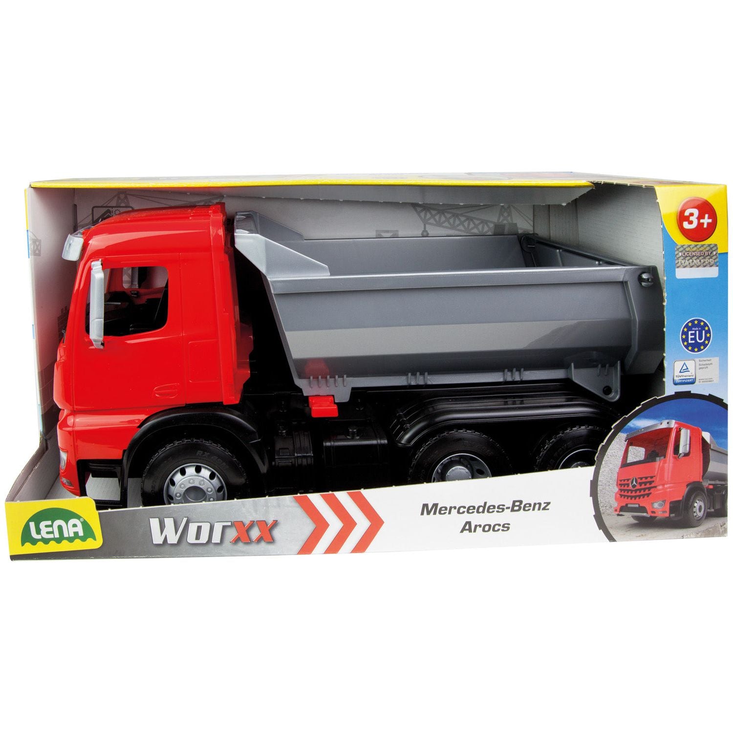 WORXX Dump truck Mercedes-Benz Arocs 45cm, Lena