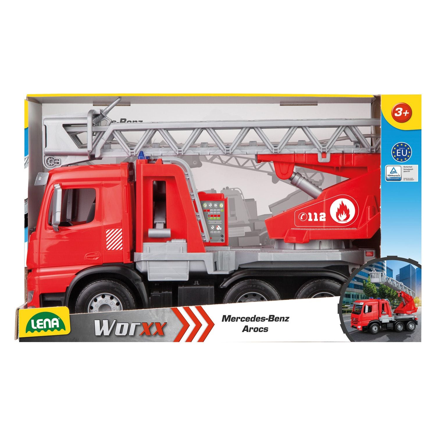 WORXX Mercedes-Benz Arocs Brandweerladderwagen 48cm, Lena