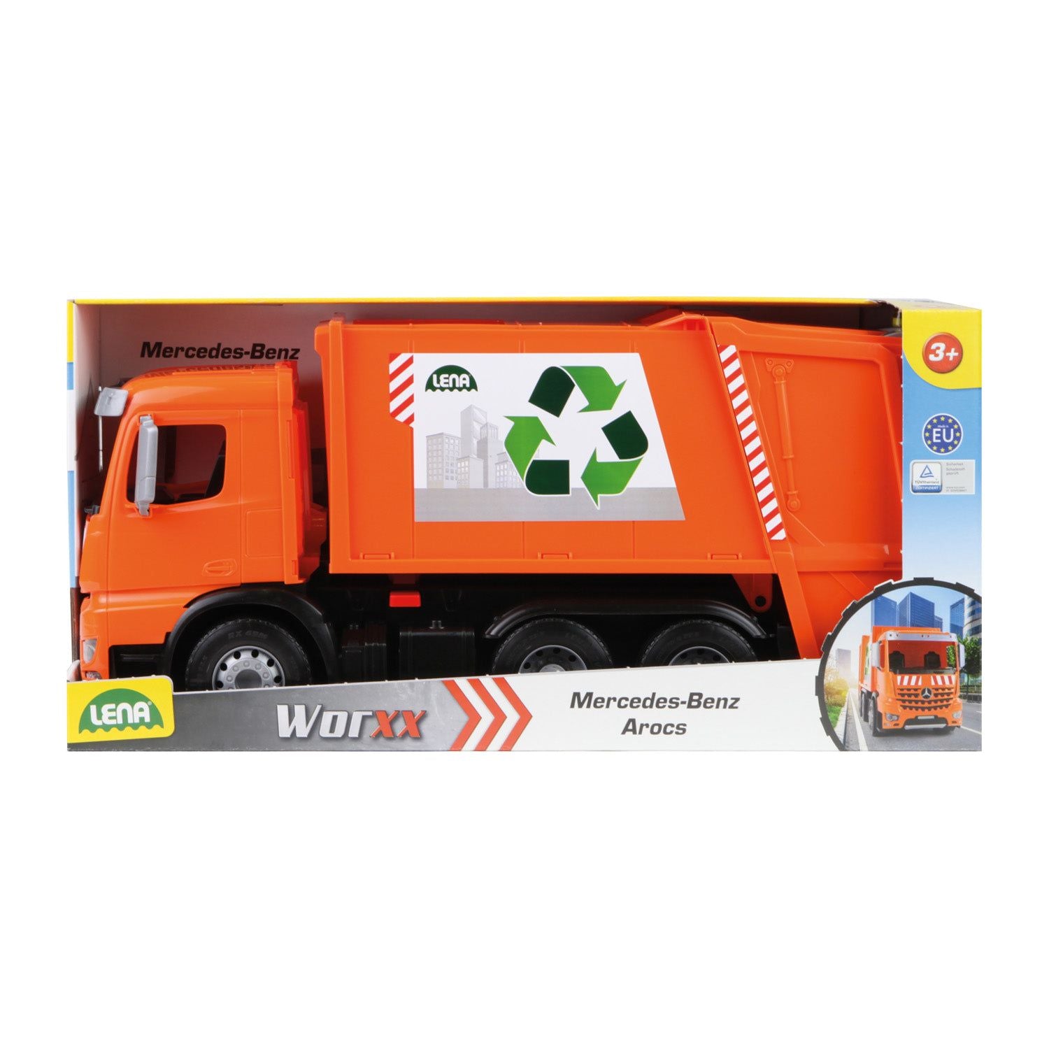WORXX Vuilniswagen Mercedes-Benz Arocs 52cm, Lena