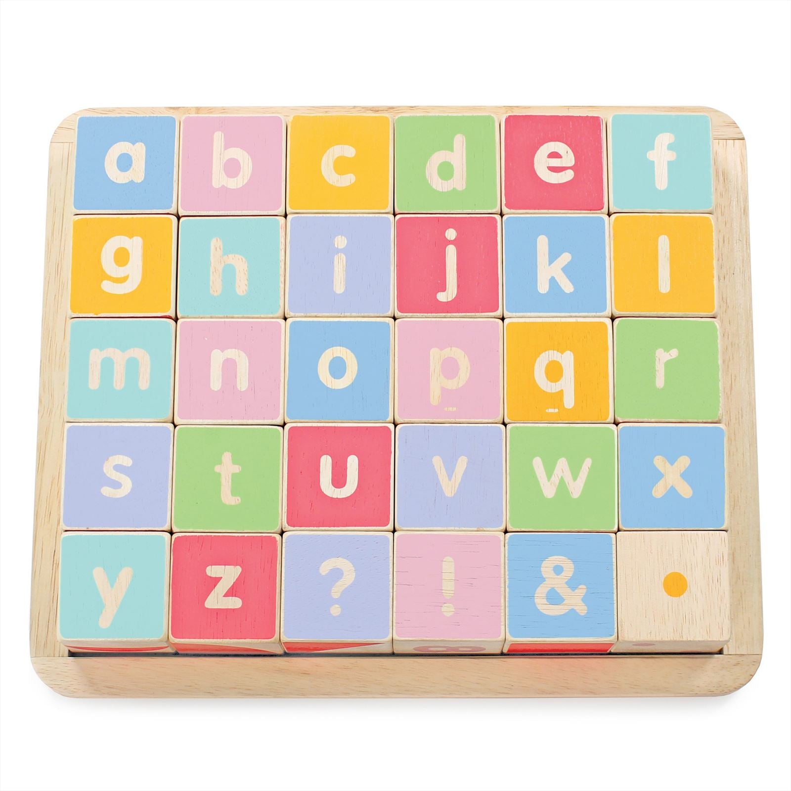 ABC Learning Blocks - 30 Blocks - FSC 100%, Le Toy Van