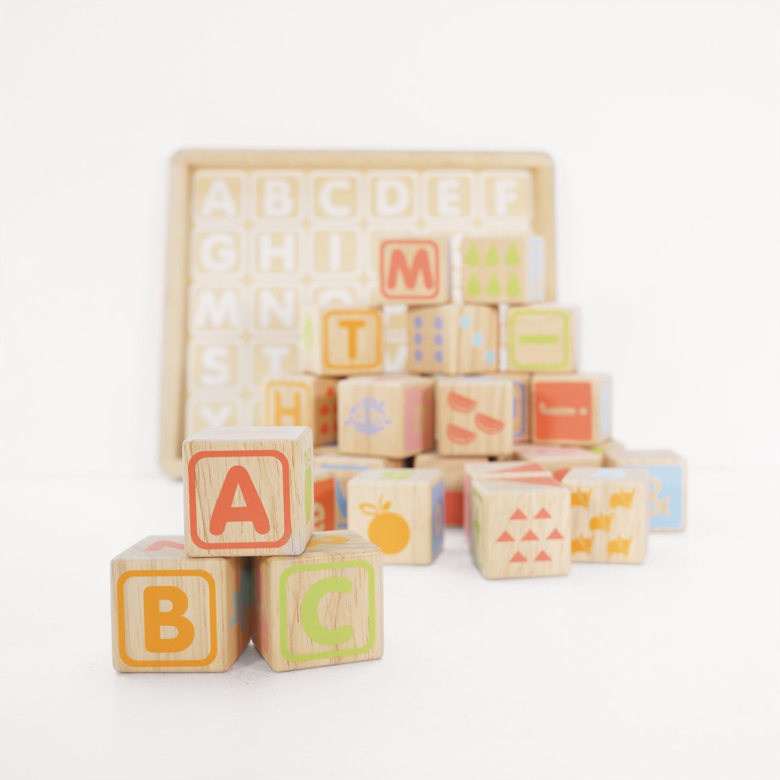 ABC Learning Blocks - 30 Blocks - FSC 100%, Le Toy Van