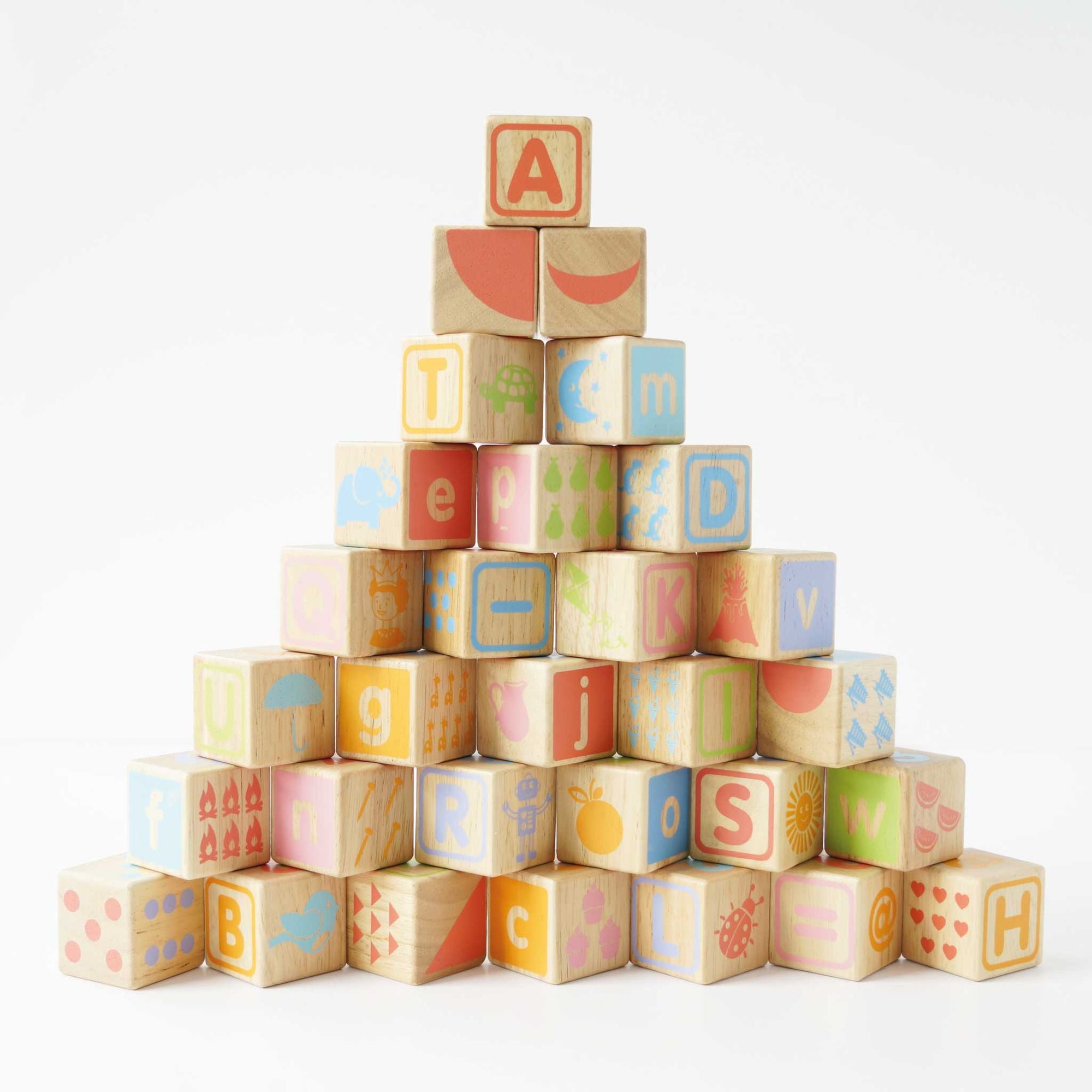 ABC Learning Blocks - 30 Blocks - FSC 100%, Le Toy Van