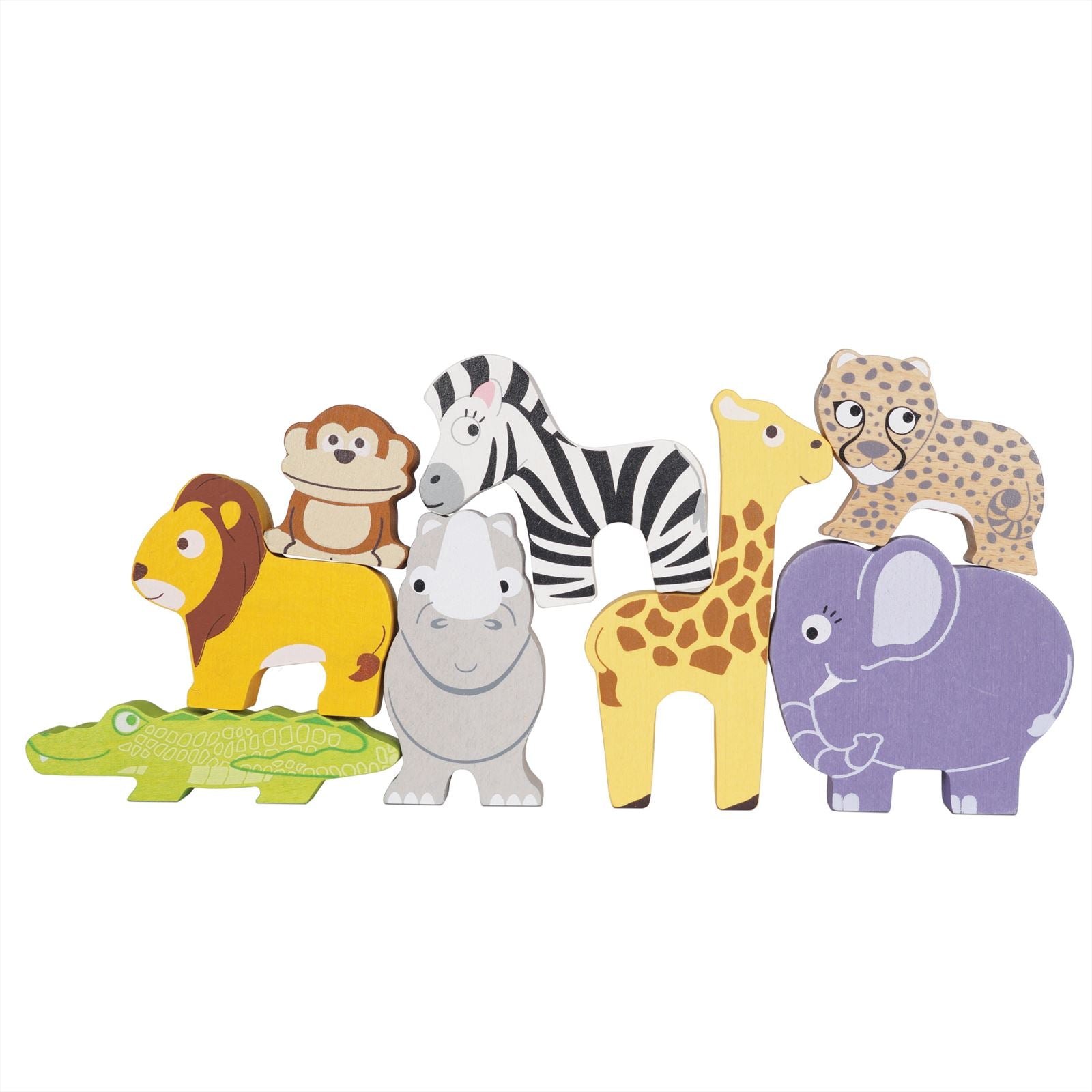 Africa Stacking Animals & Bag - FSC 100%, Le Toy Van