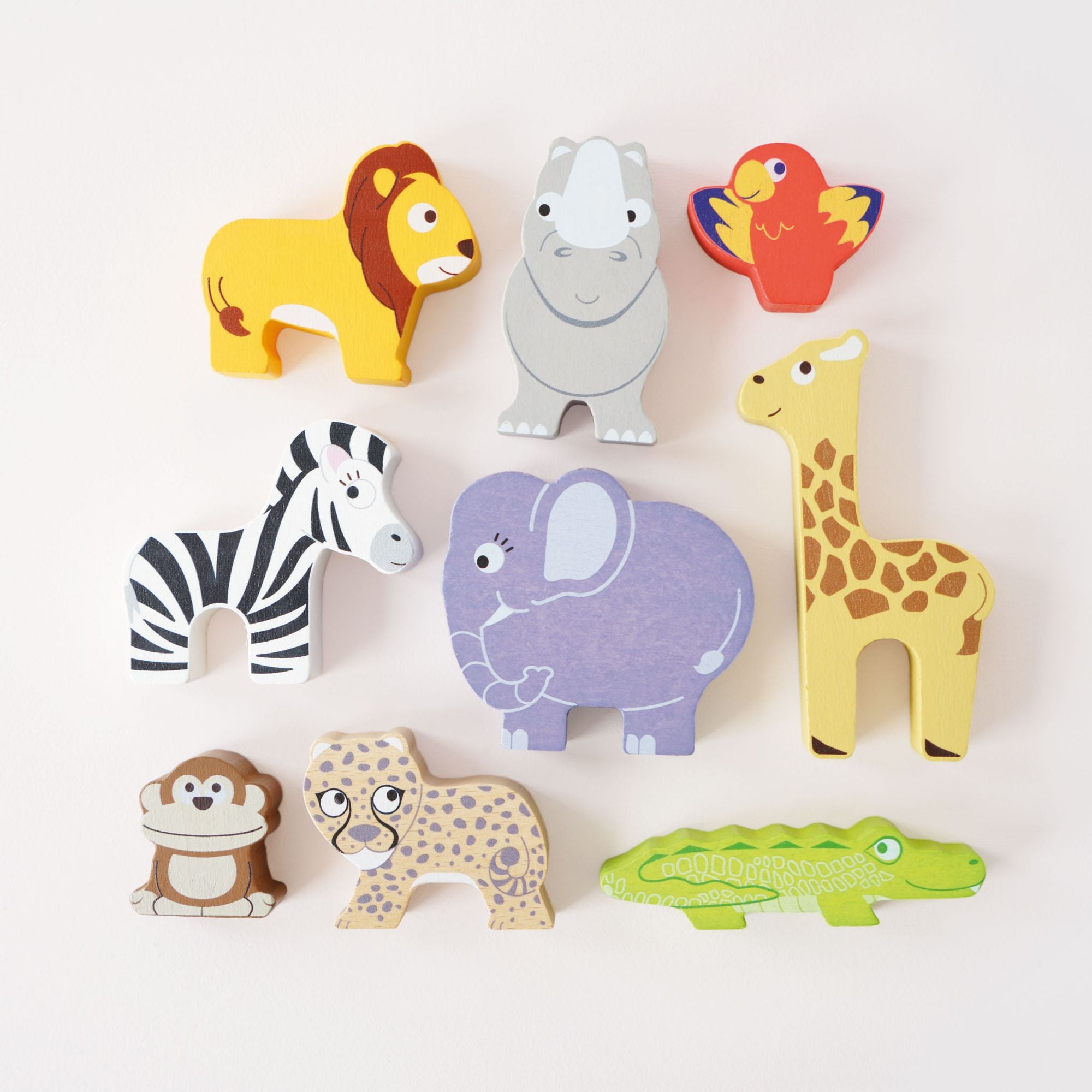 Africa Stacking Animals & Bag - FSC 100%, Le Toy Van