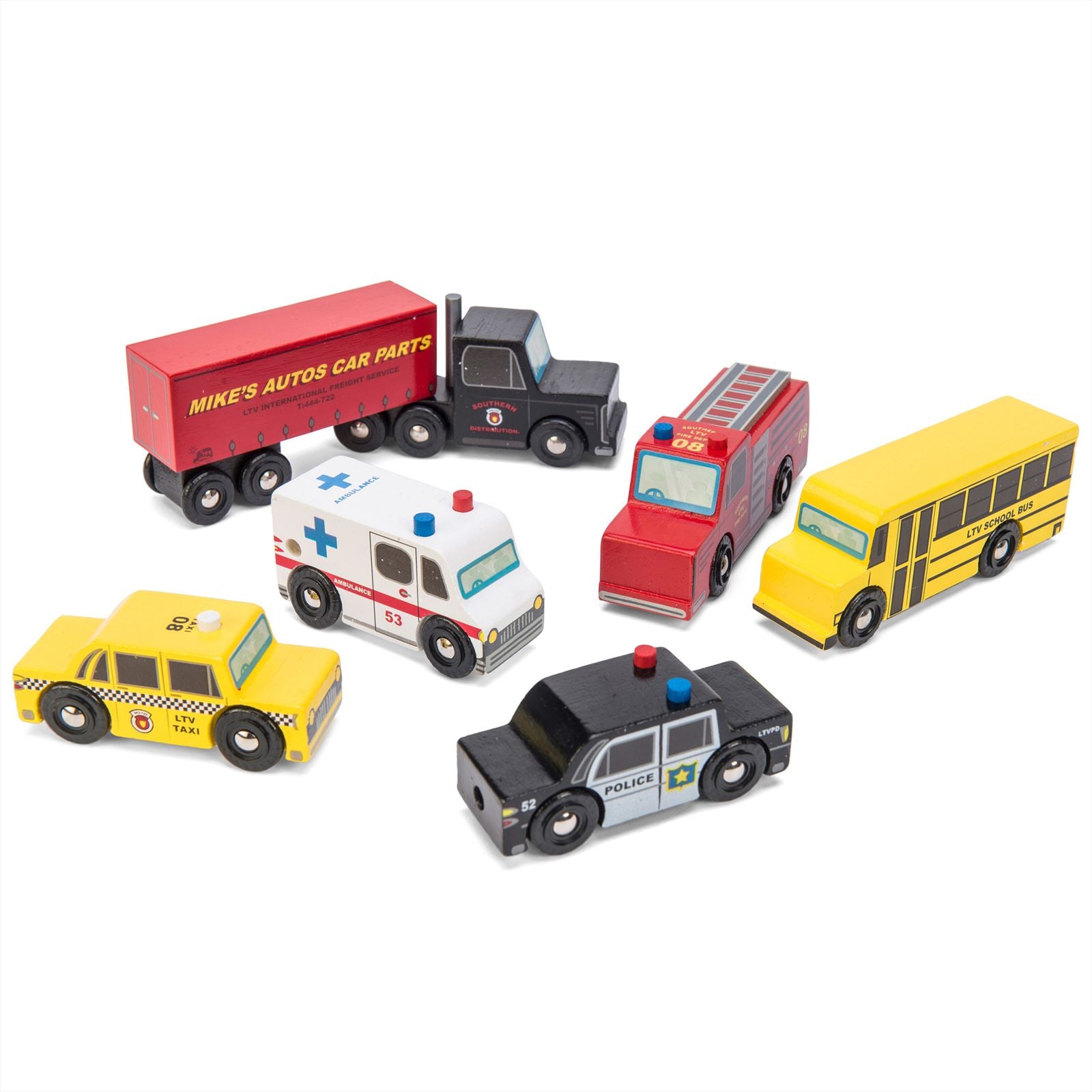 American Toy Car Set - FSC 100%, Le Toy Van