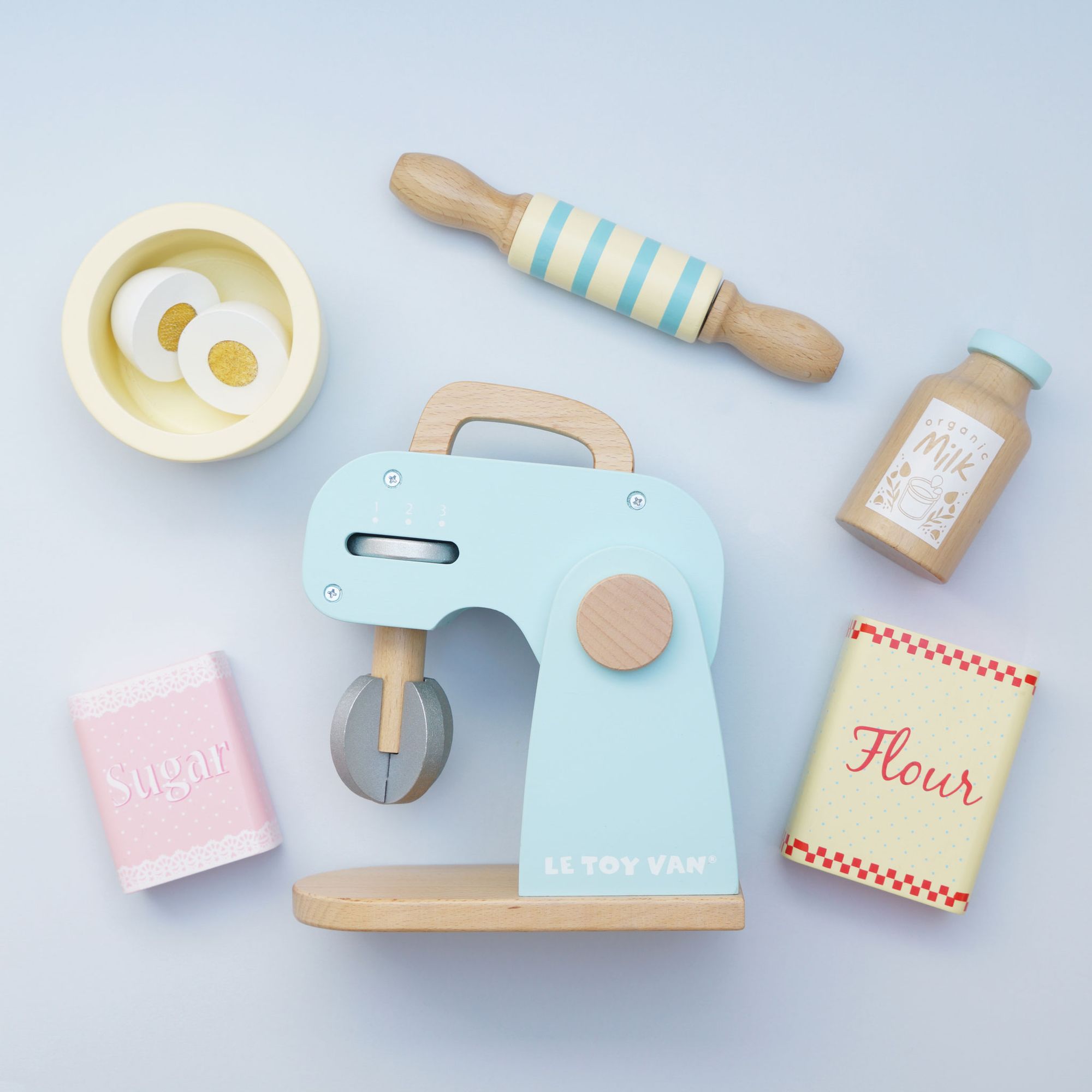 Bakers Mixer Set and Accessories - FSC 100%, Le Toy Van