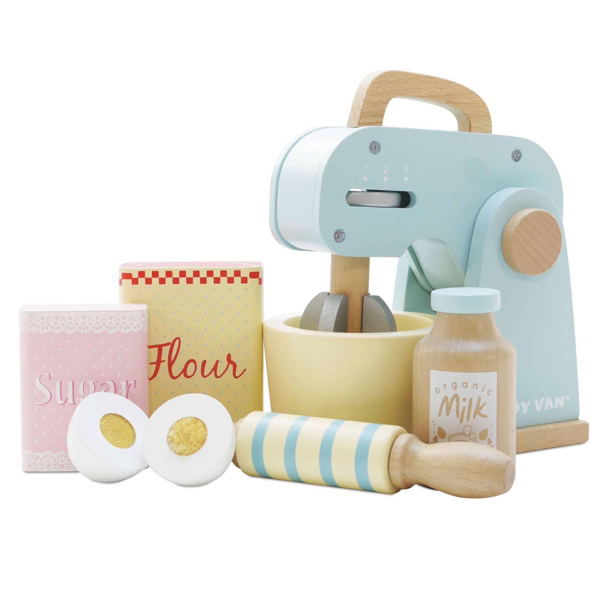 Bakers Mixer Set and Accessories - FSC 100%, Le Toy Van