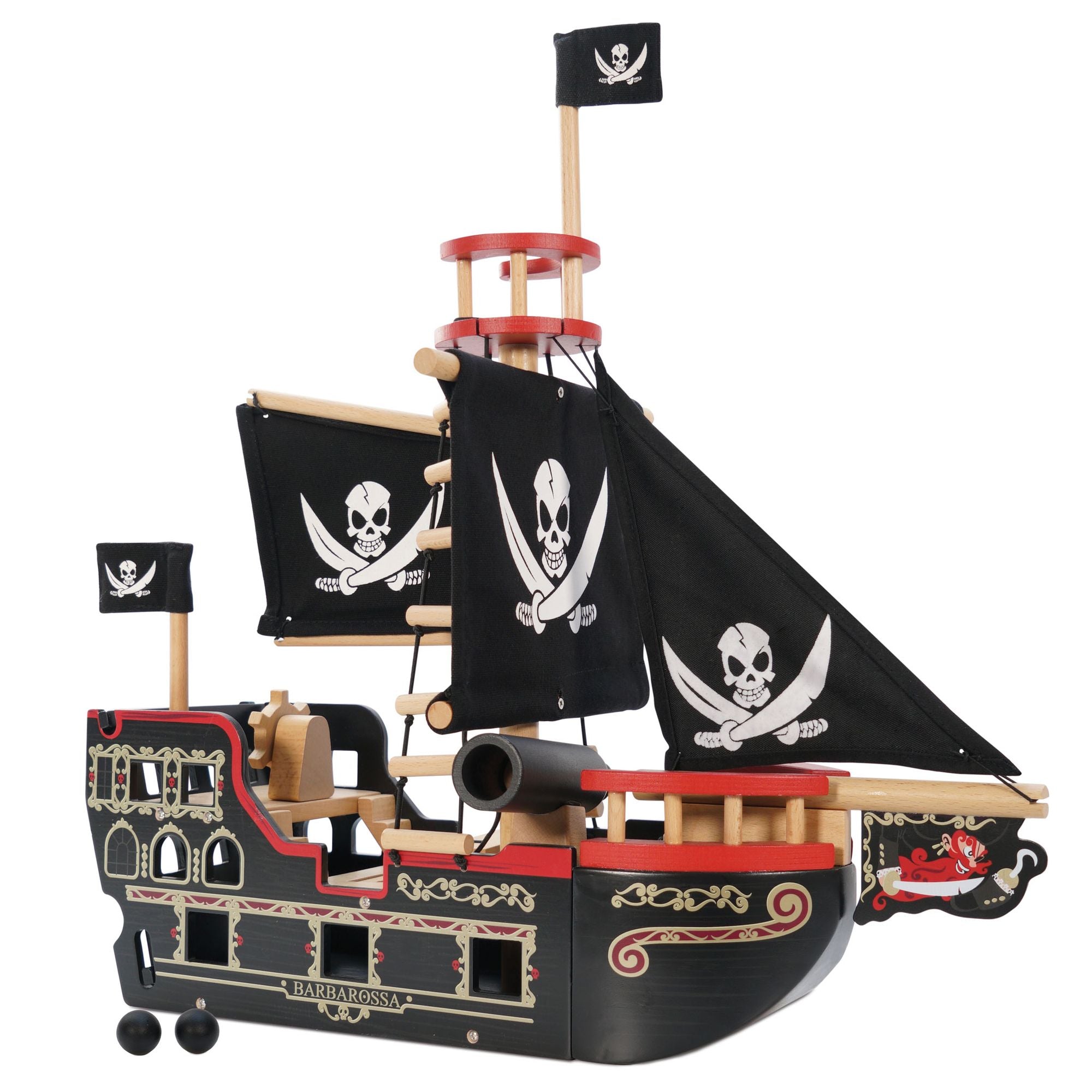 Barborossa Pirate Ship - FSC 100%, Le Toy Van