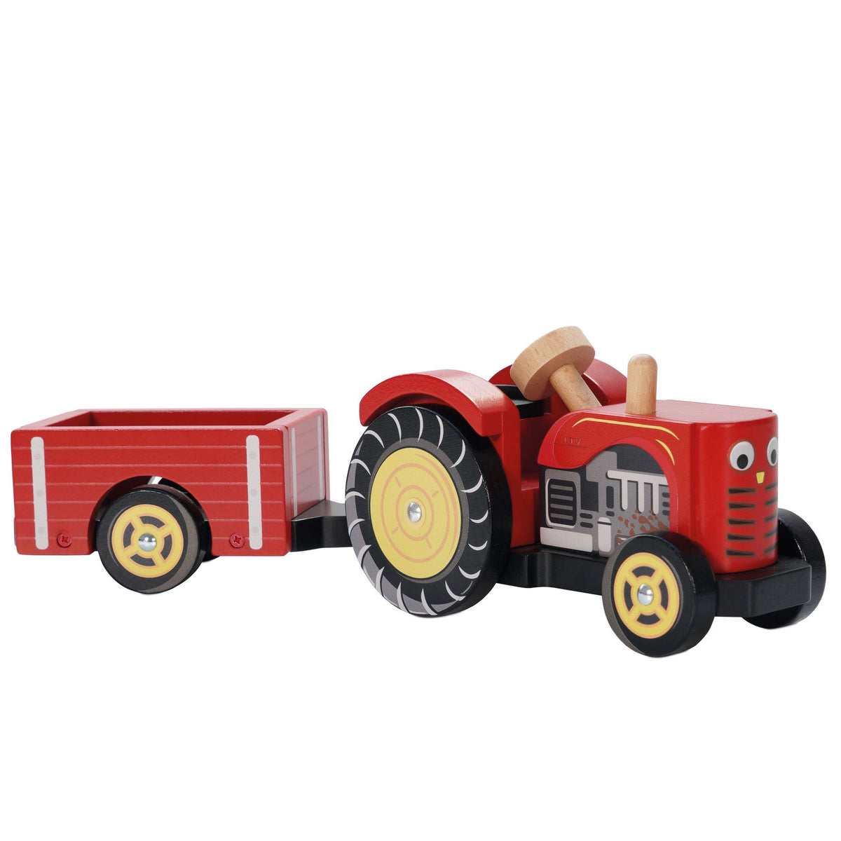 Farmyard Tractor & Trailer - FSC 100%, Le Toy Van