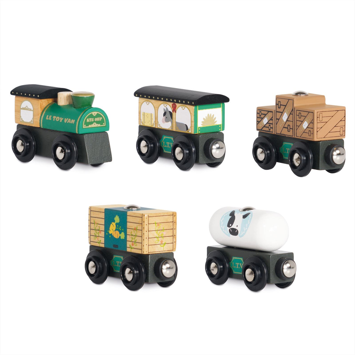 Great Green Train & Carriages - Original Version, Le Toy Van