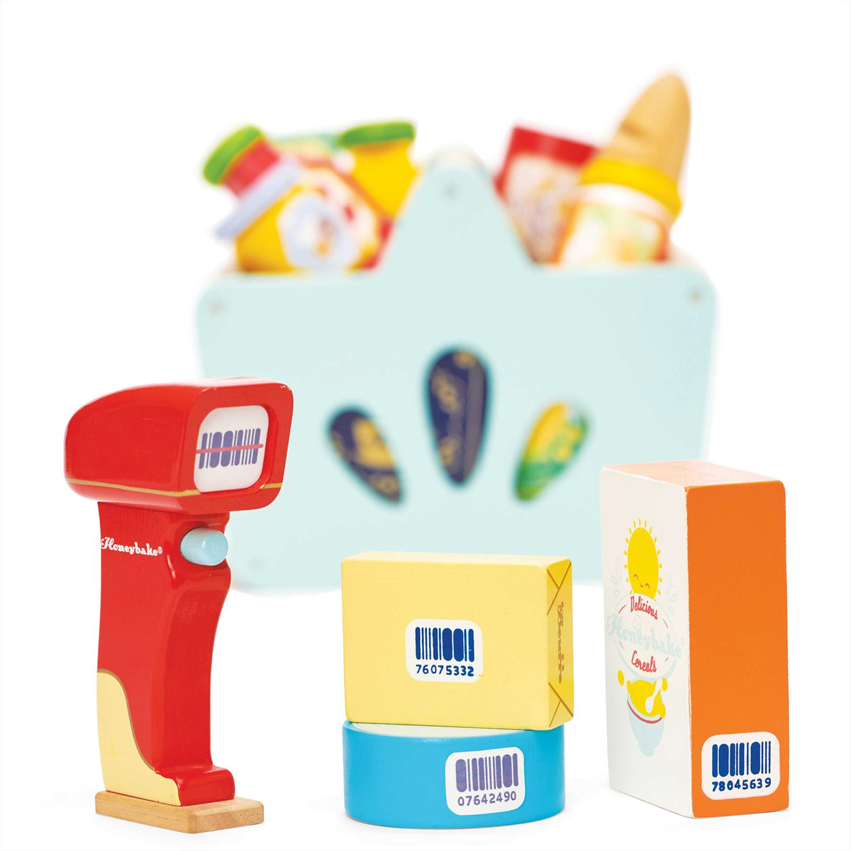 Groceries Set & Scanner - FSC 100%, Le Toy Van