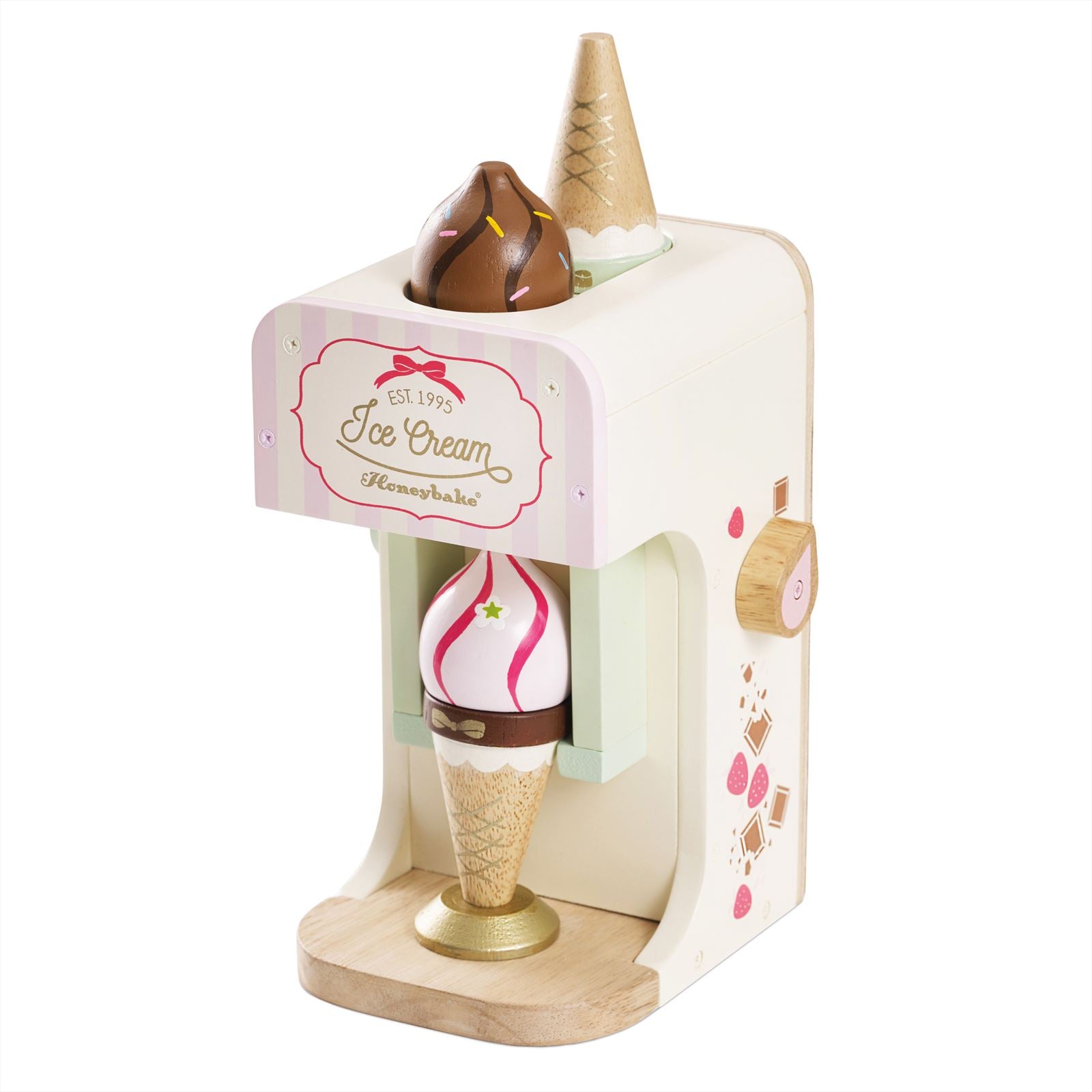 Ice Cream Machine & Play Food Cones - Original Version, Le Toy Van