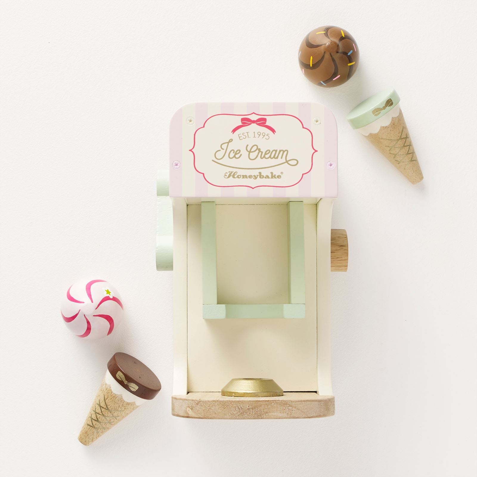 Ice Cream Machine & Play Food Cones - Original Version, Le Toy Van