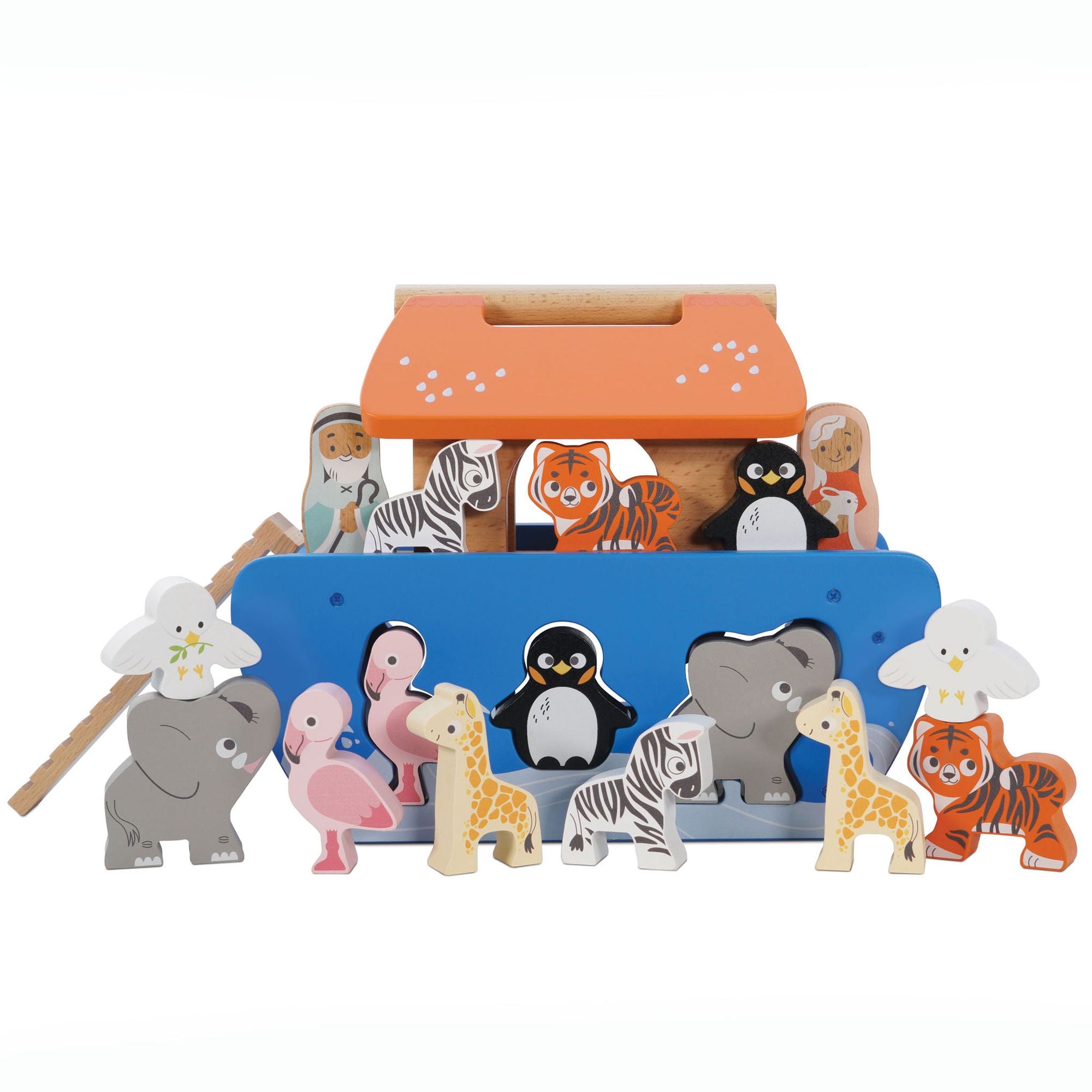 Noah's Ark & Animals Shape Sorter - FSC 100%, Le Toy Van