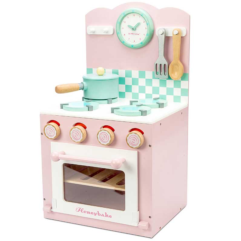 Oven & Hob Set Pink - Original Version, Le Toy Van