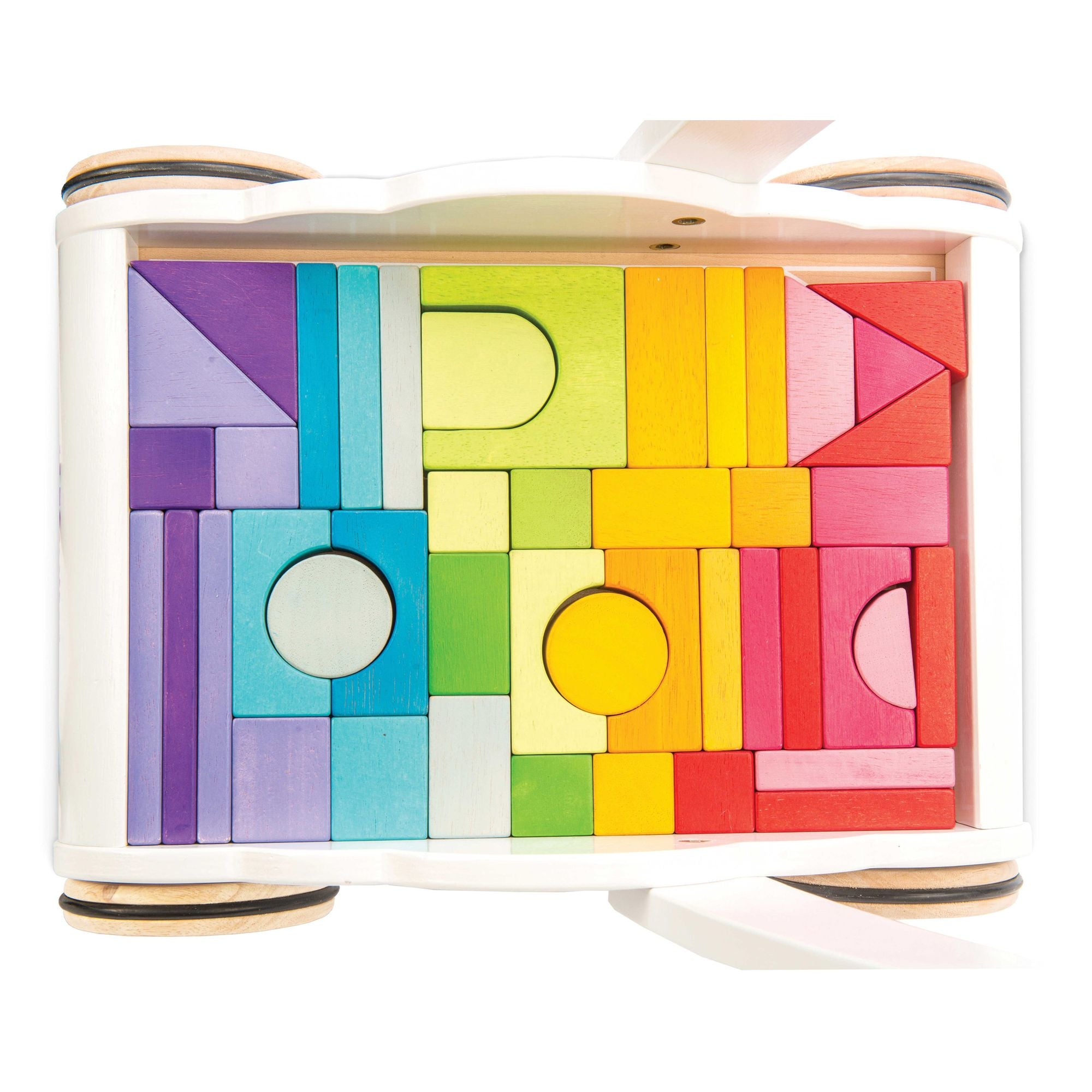 Rainbow Baby Walker & Puzzle - 45 Blocks - Original Version, Le Toy Van