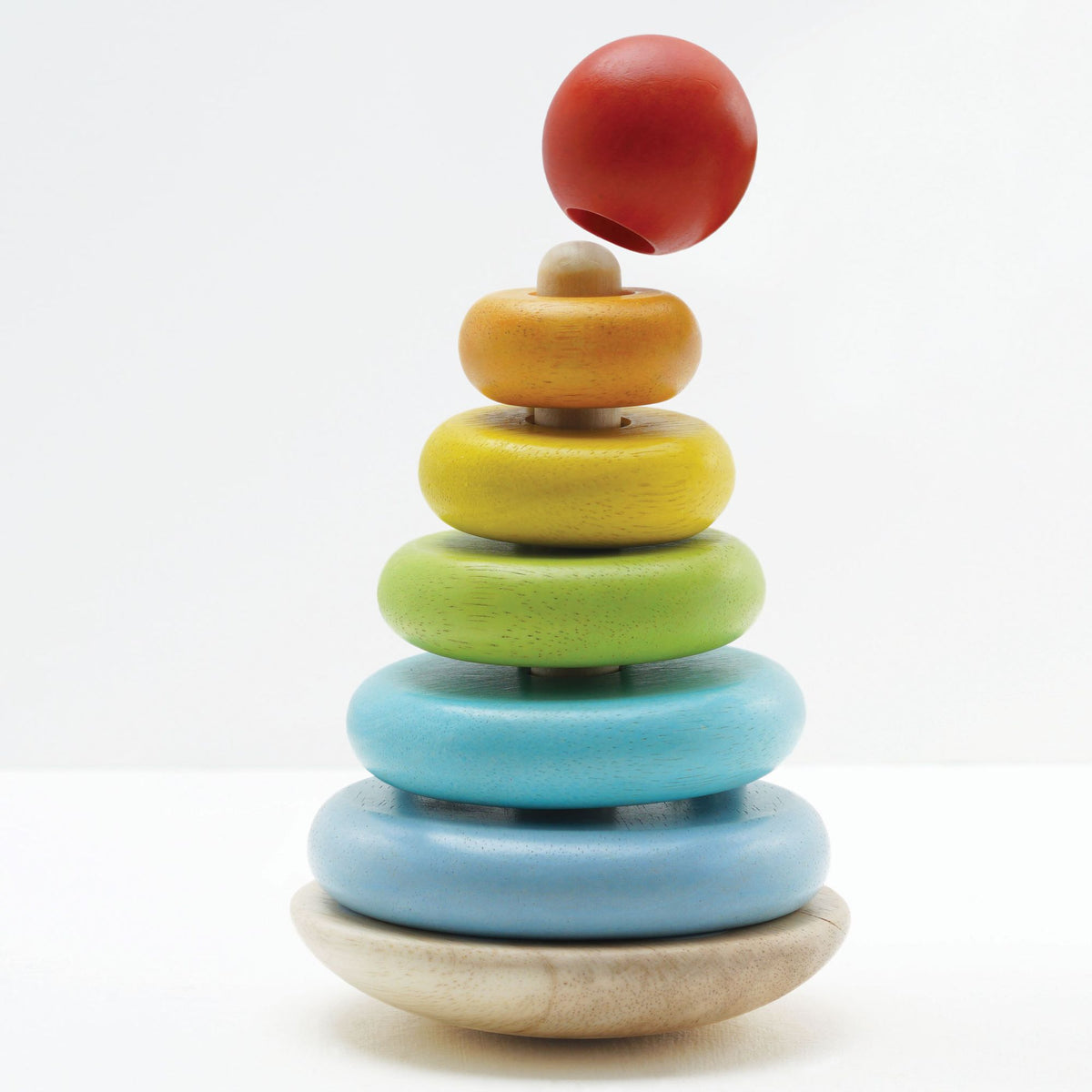 Rainbow Stacking Tower - FSC 100%, Le Toy Van