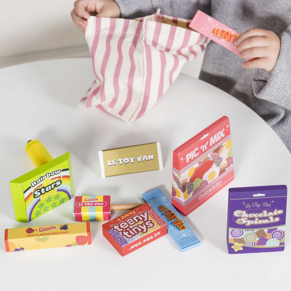 Retro Sweets and Candy Roleplay Set - FSC 100%, Le Toy Van