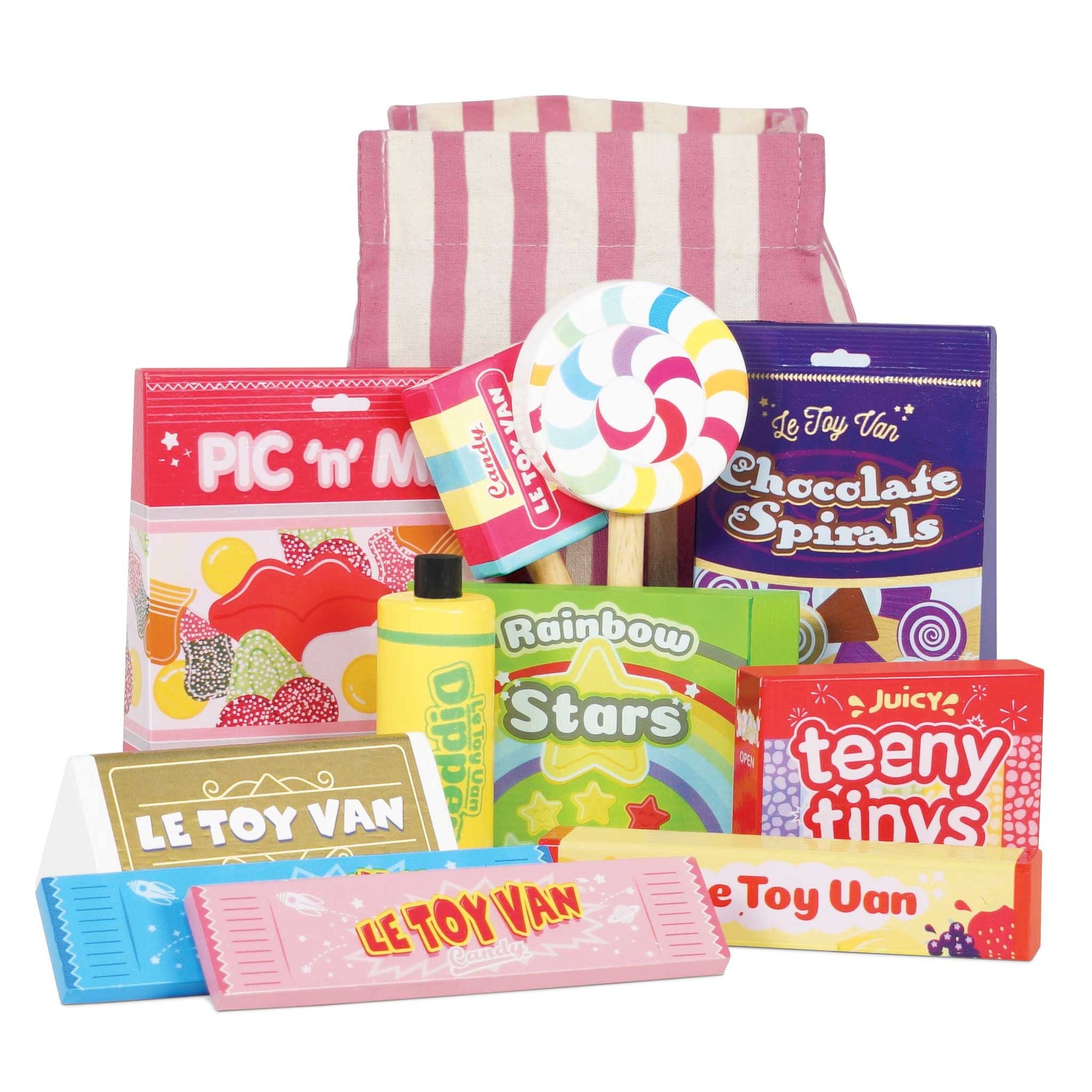 Retro Sweets and Candy Roleplay Set - FSC 100%, Le Toy Van