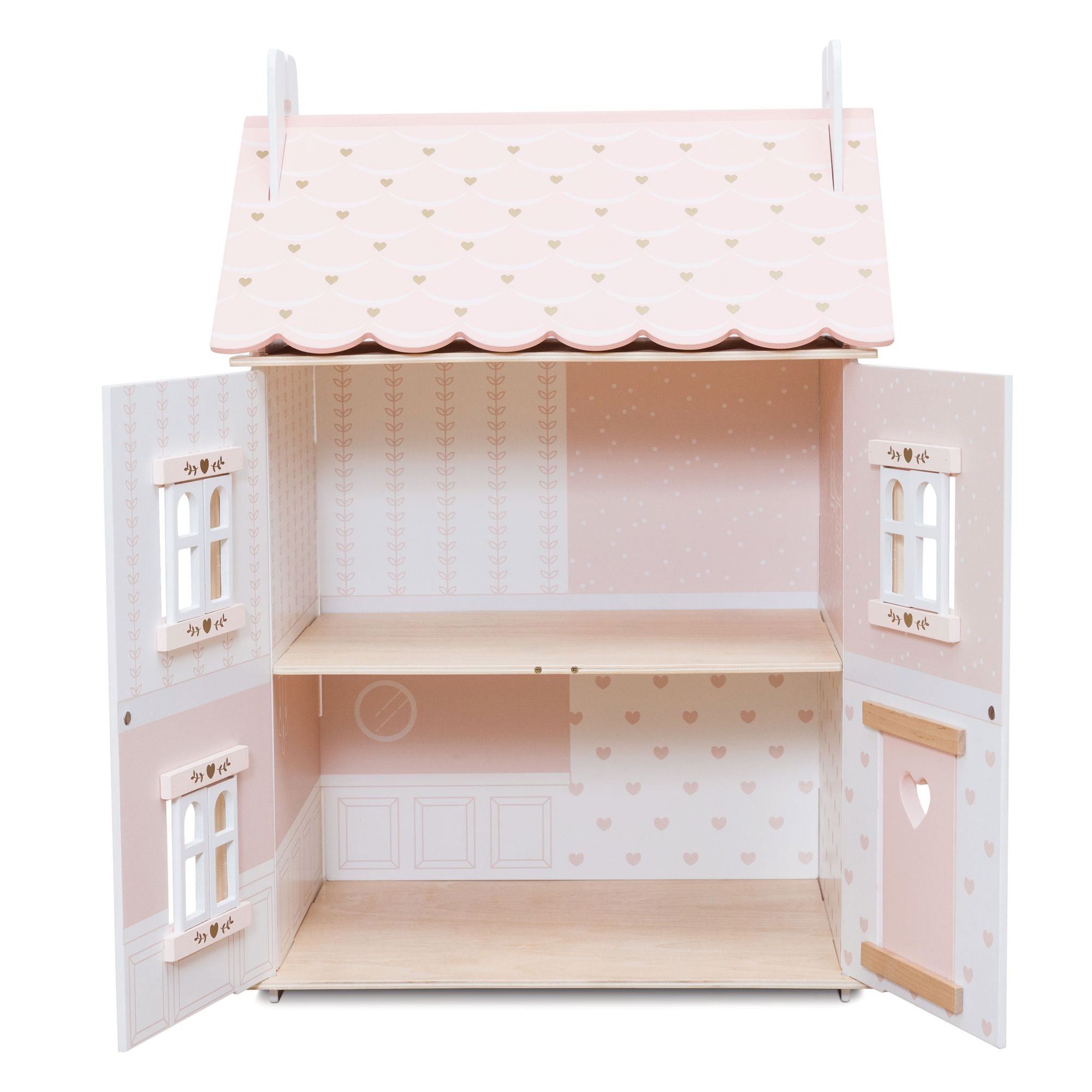 Roseheart Wooden Dolls House - FSC 100%, Le Toy Van