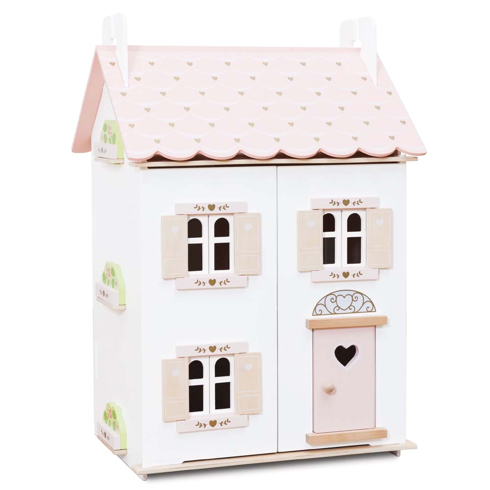 Roseheart Wooden Dolls House - FSC 100%, Le Toy Van