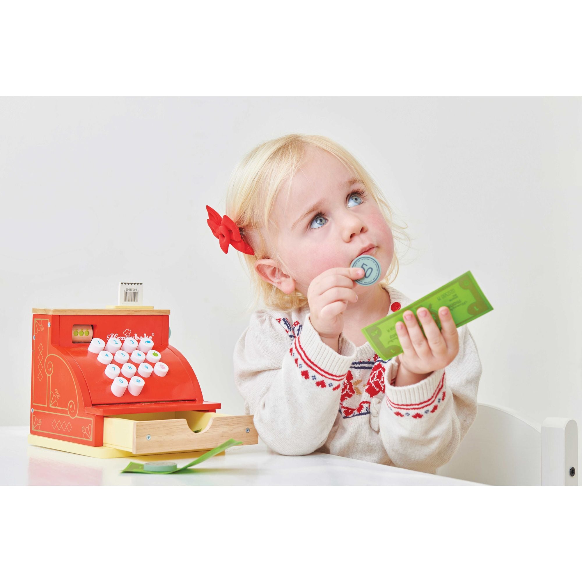 Shop Till - Cash Register & Money - FSC 100%, Le Toy Van