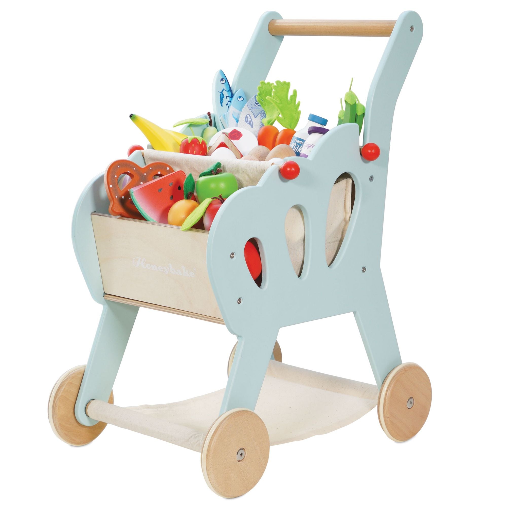 Shopping Grocery Trolley & Bag - FSC 100%, Le Toy Van