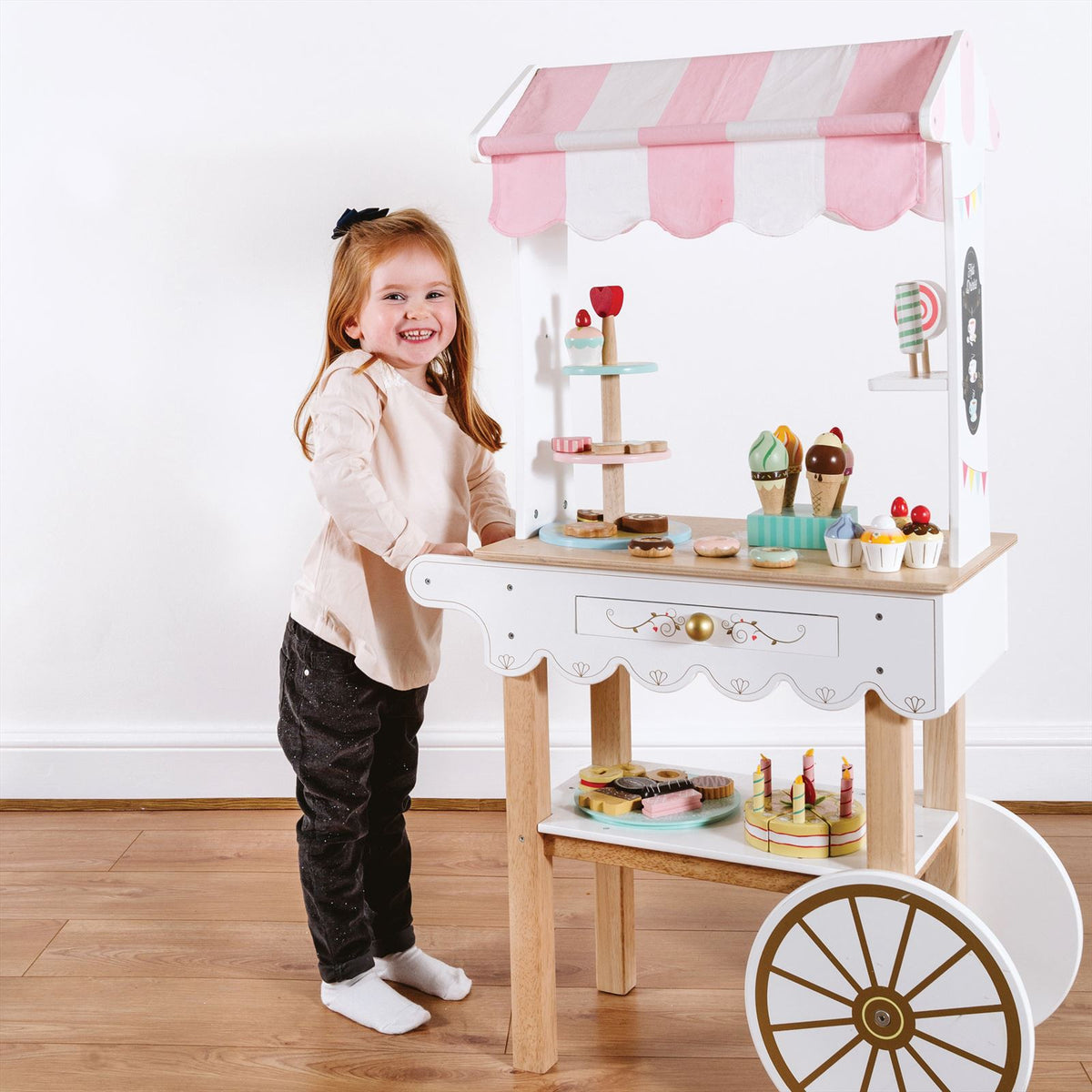 Tea & Treats Trolley Market Stall - Original Version, Le Toy Van