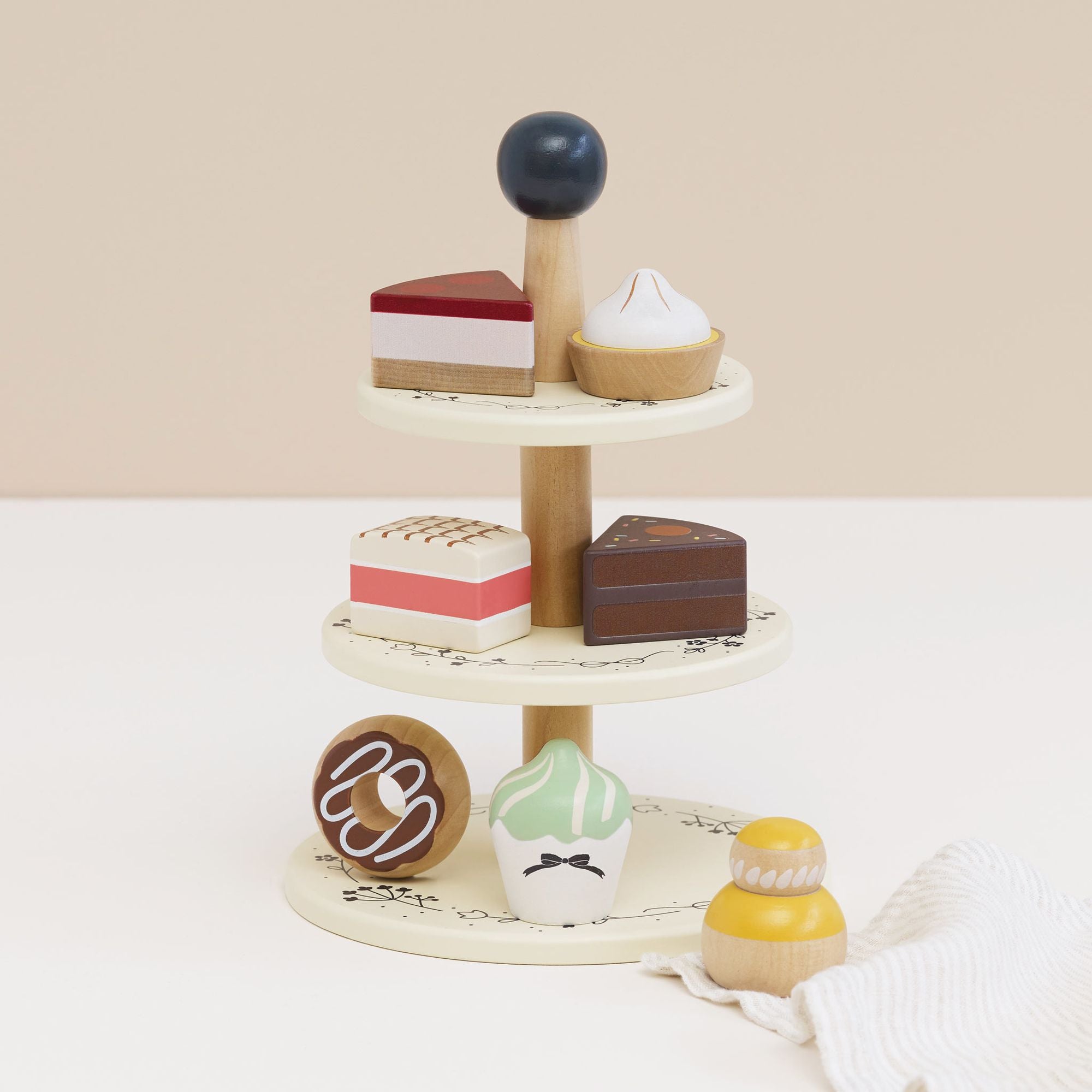 Three Tier Patisserie Cake Stand - FSC 100%, Le Toy Van