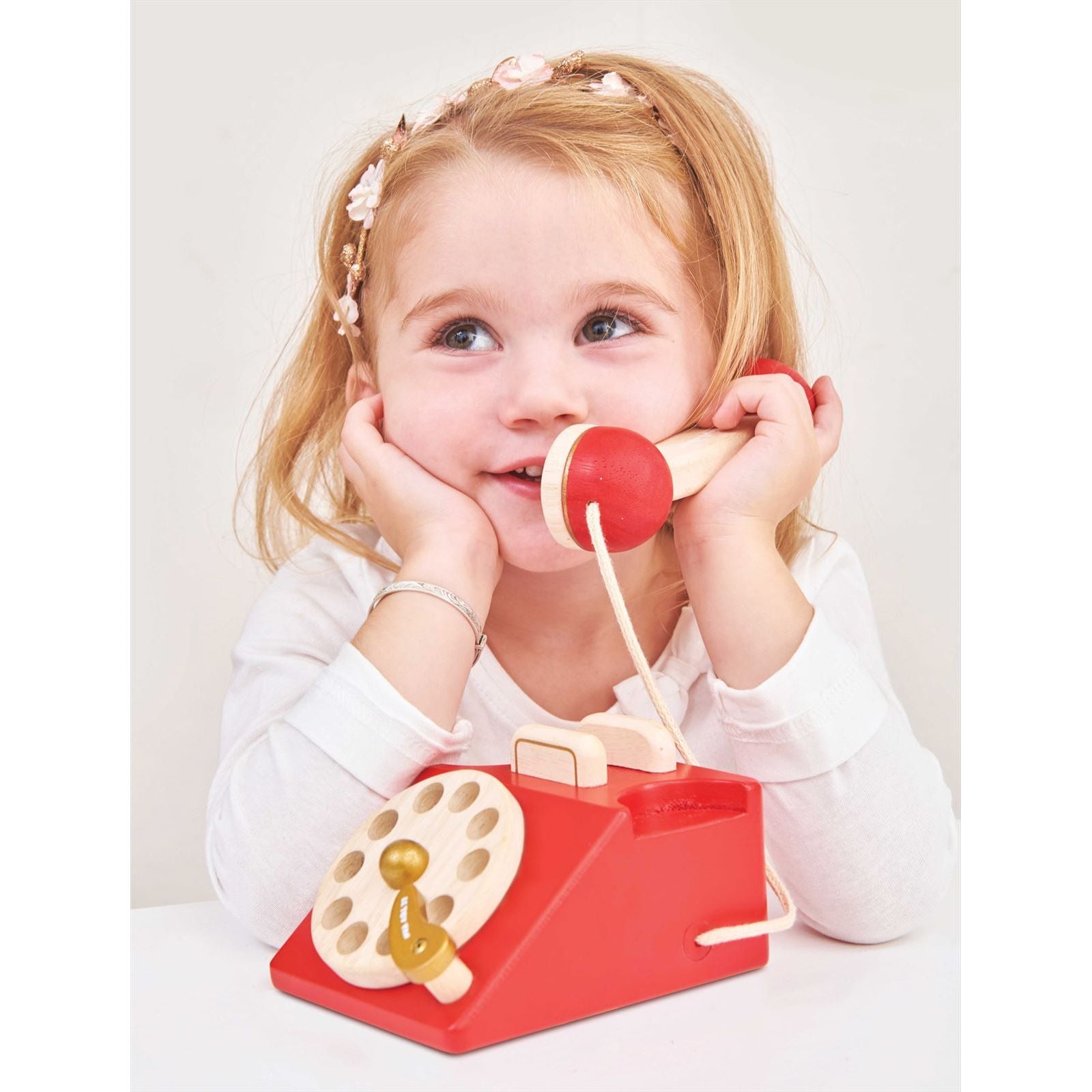 Vintage Wooden Phone - Original Version, Le Toy Van