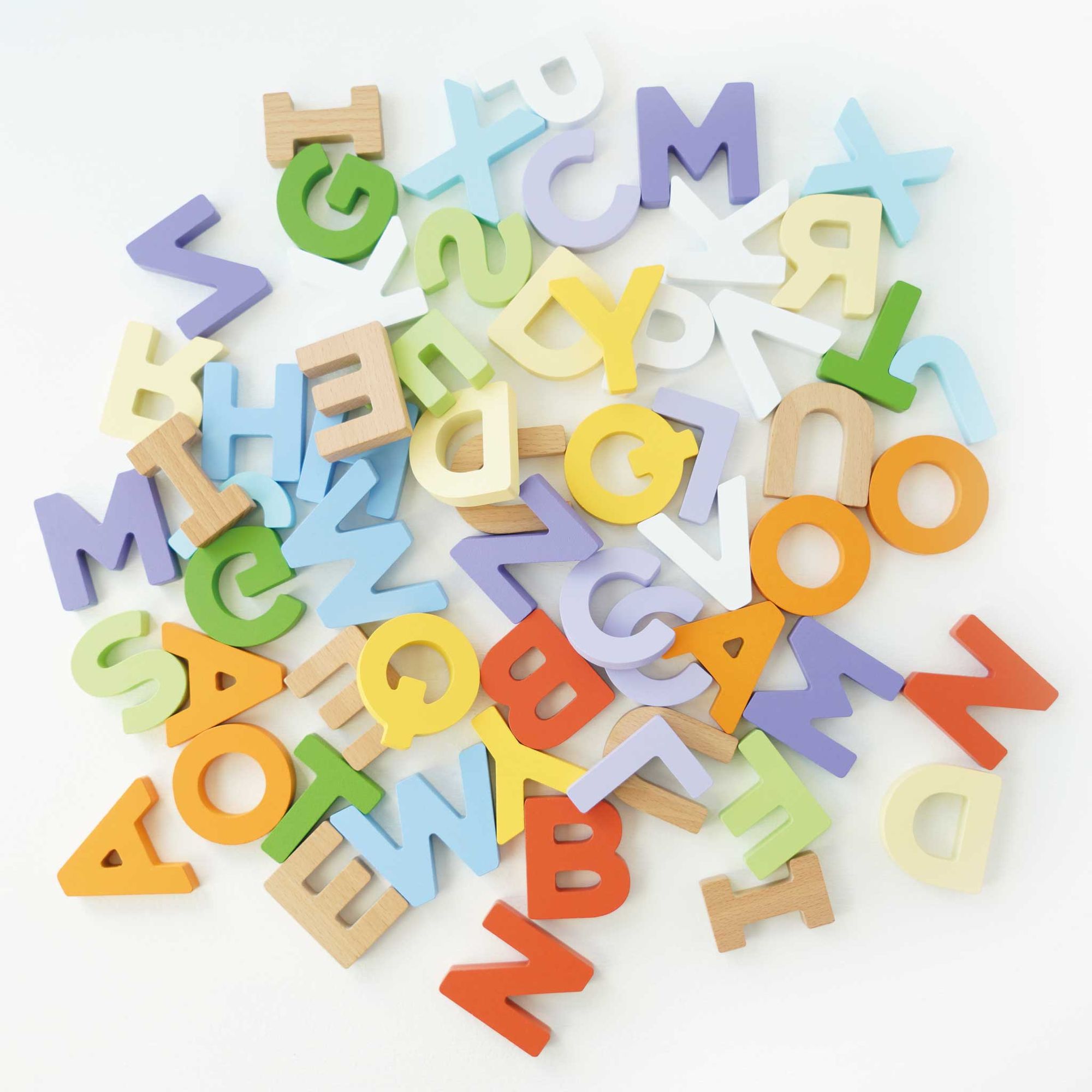Wooden Alphabet Set & Bag - FSC 100%, Le Toy Van