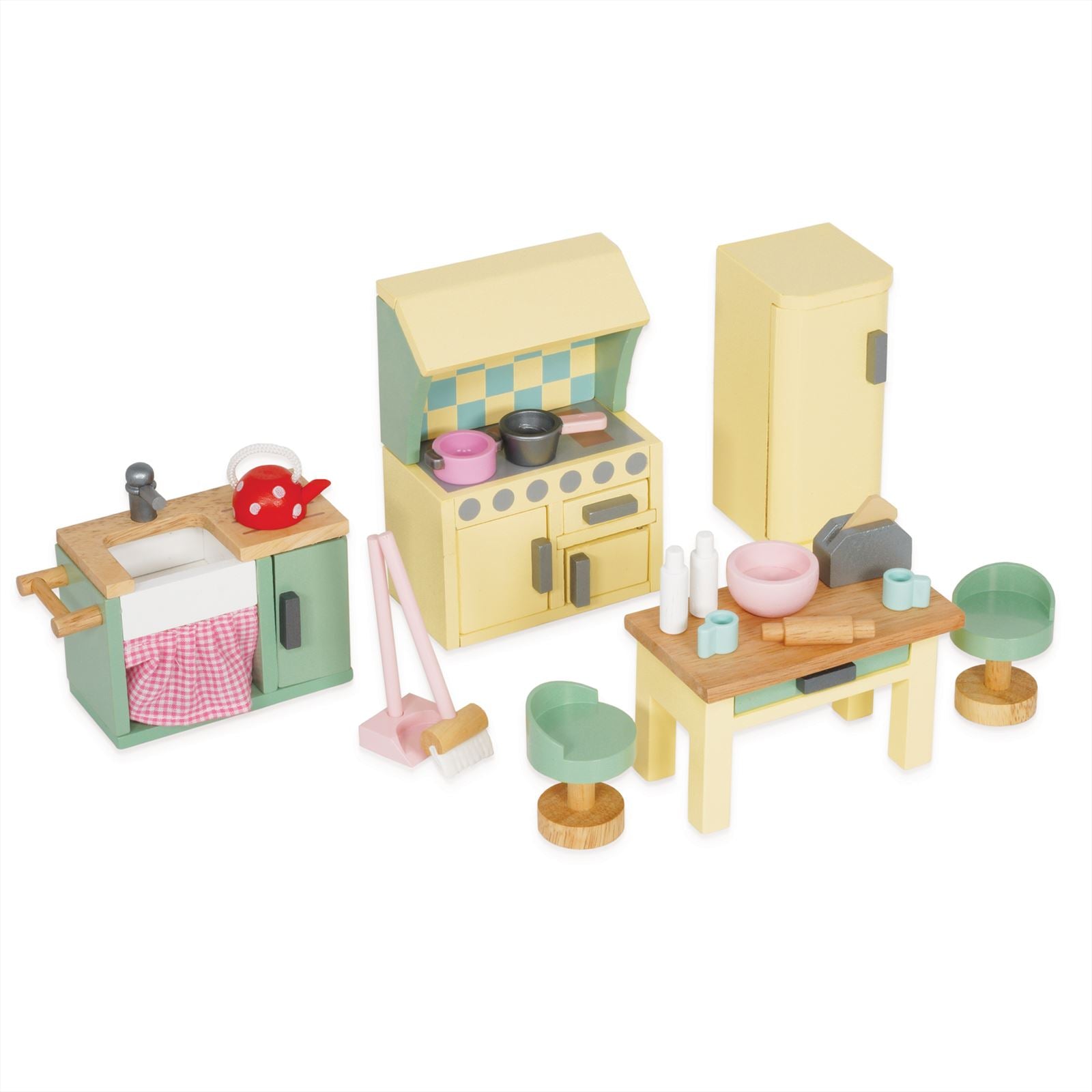 Wooden Dolls house Kitchen Furniture - FSC 100%, Le Toy Van