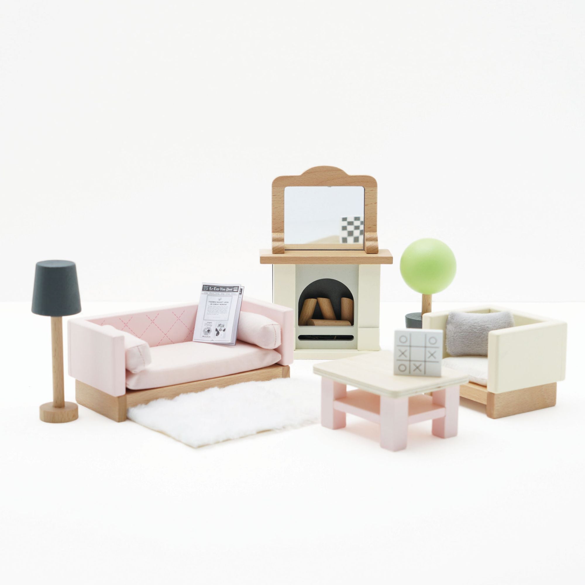 Wooden Dolls house Living Room - FSC 100%, Le Toy Van